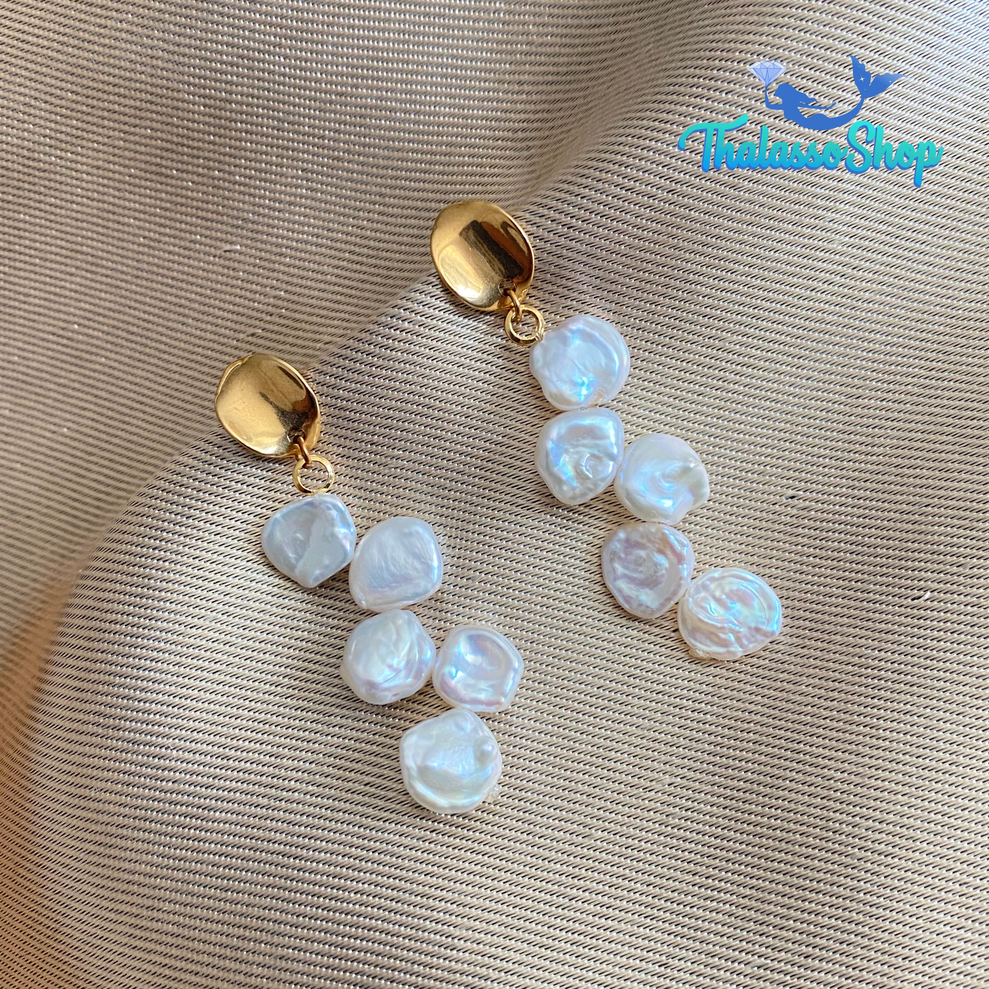 LESLEY Pearl Earrings