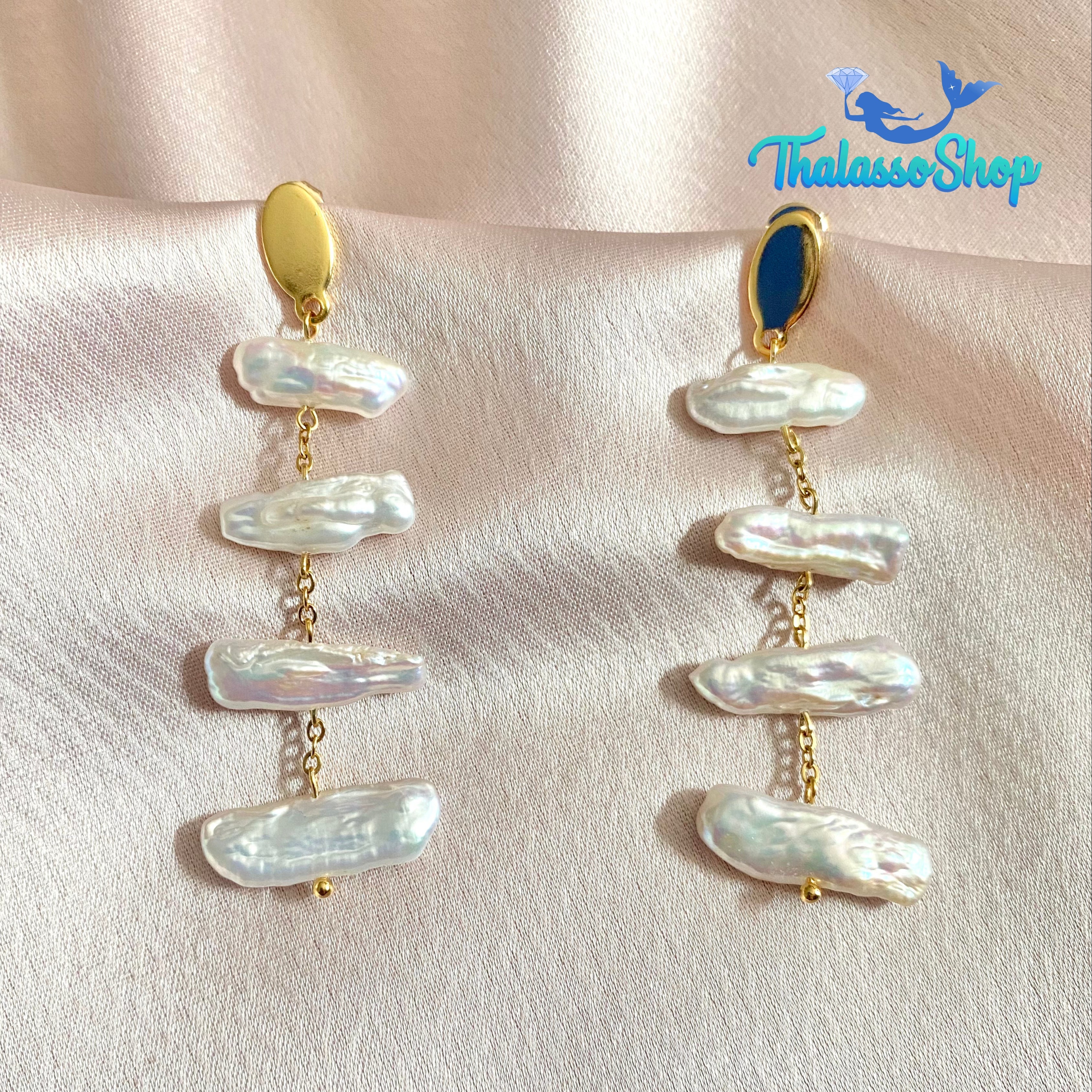 ALICIA Pearl Earrings