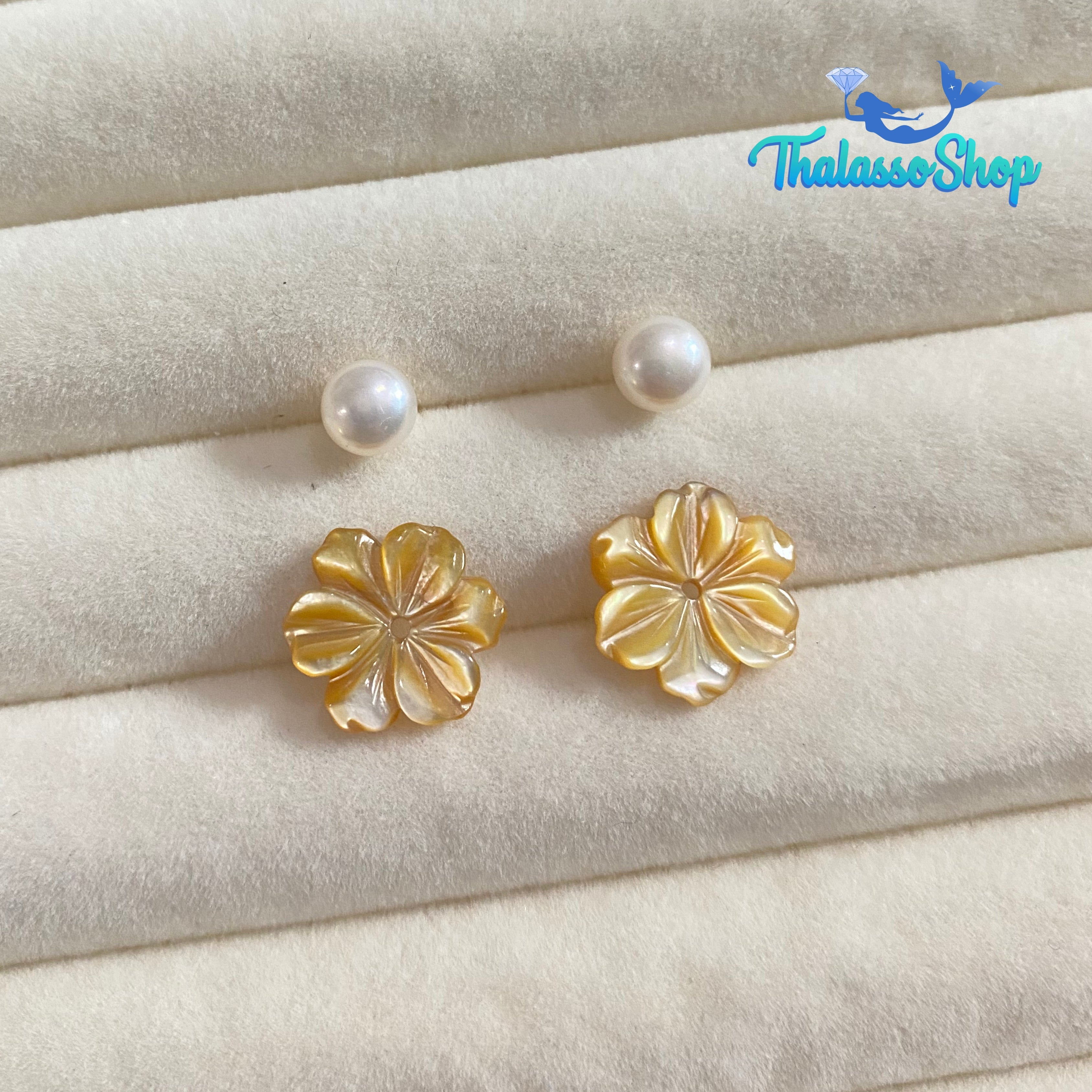 CELESTE Mother of Pearl Earrings