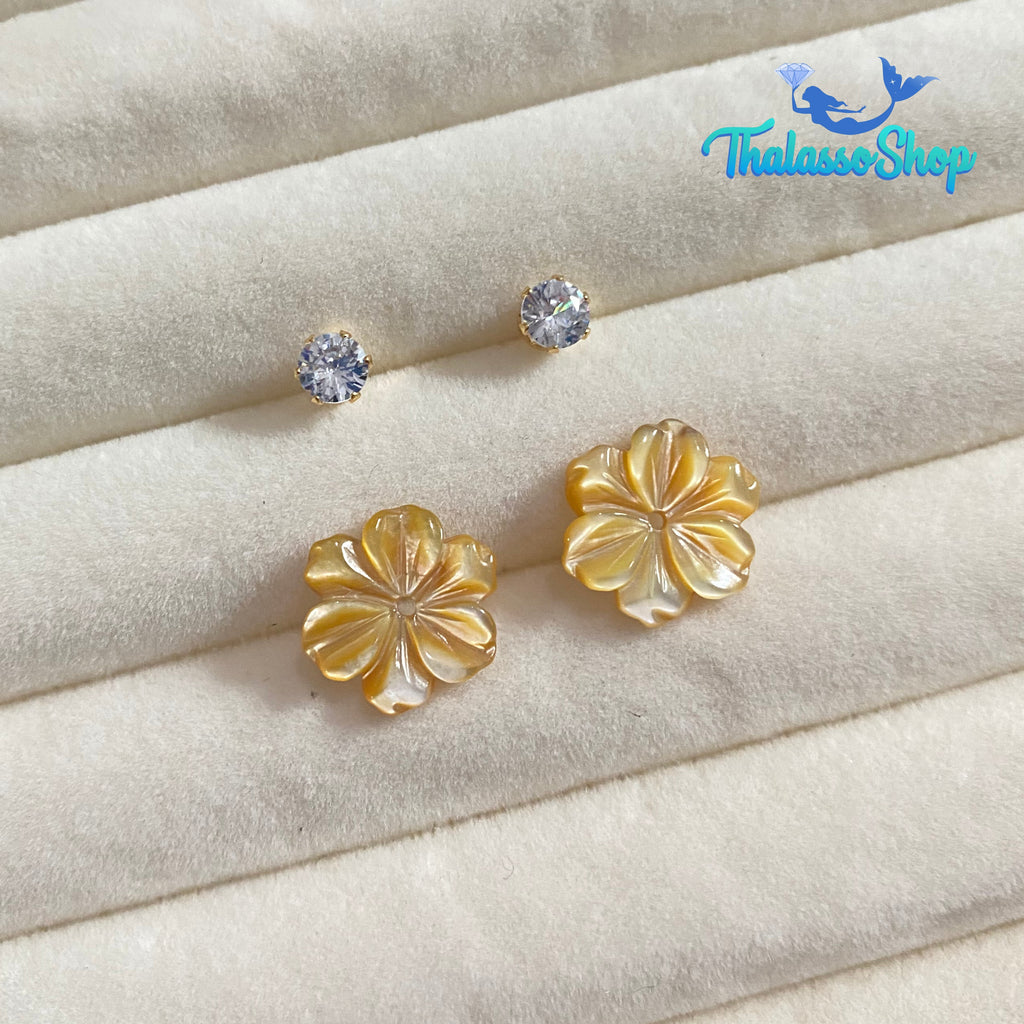 CELESTE Mother of Pearl Earrings