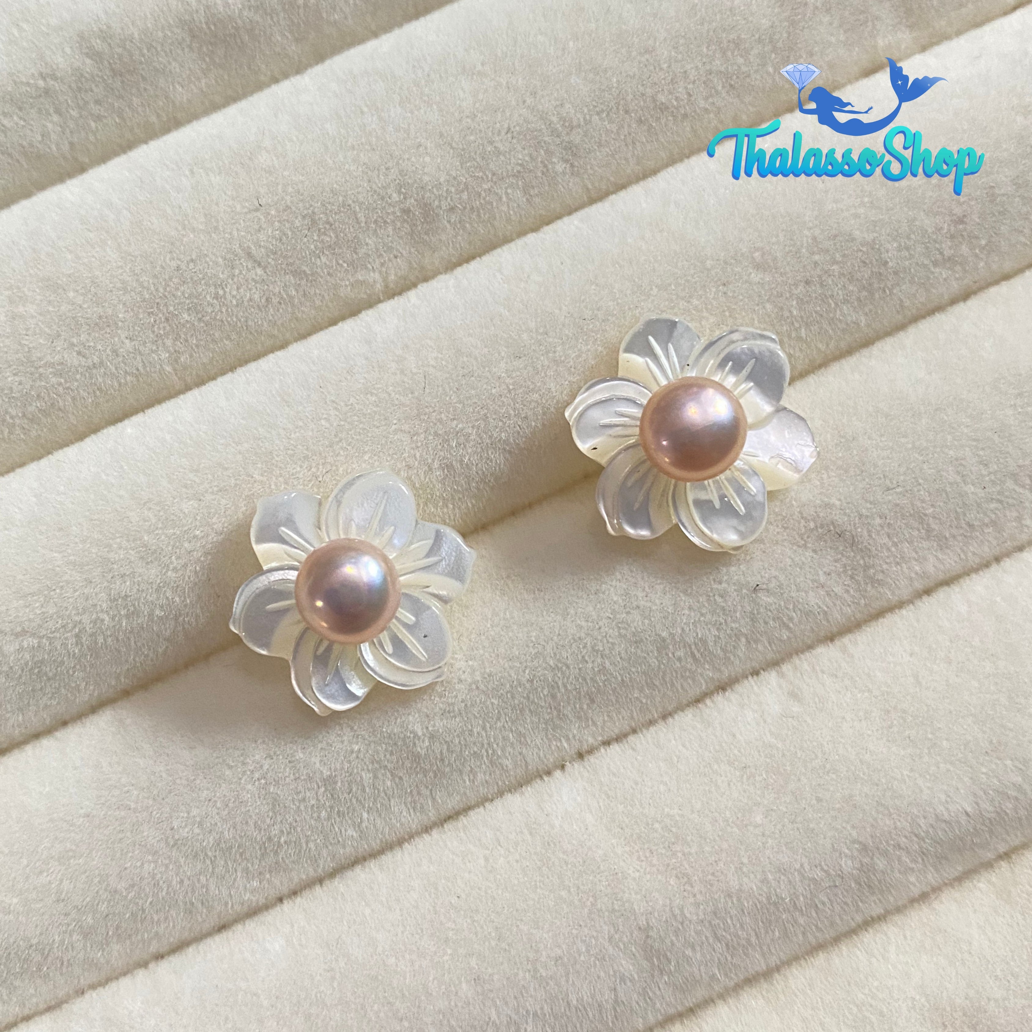 MICHELLE Mother of Pearl Earrings