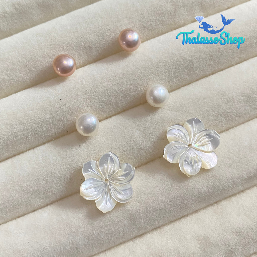 MICHELLE Mother of Pearl Earrings