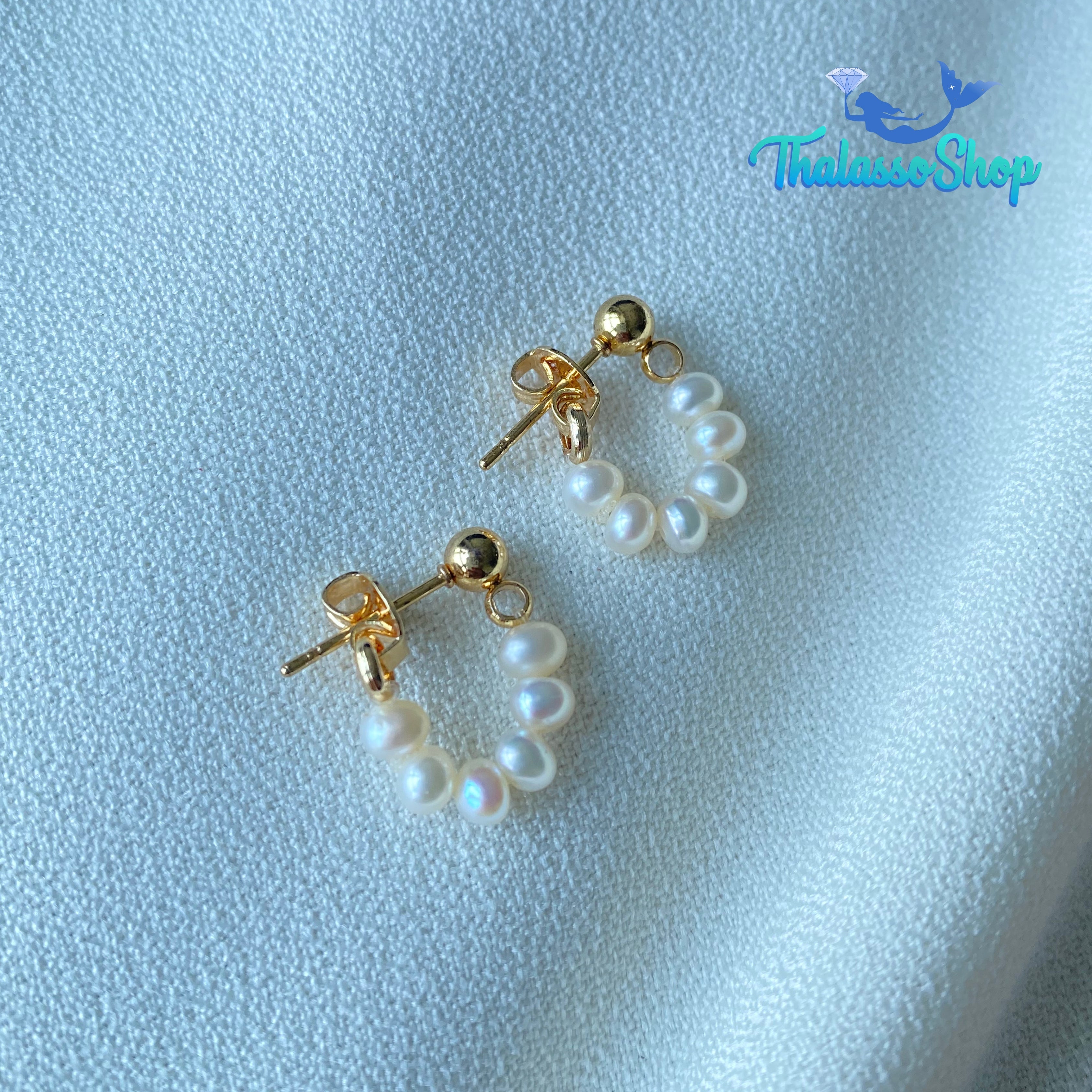 MARGIE Pearl Earrings