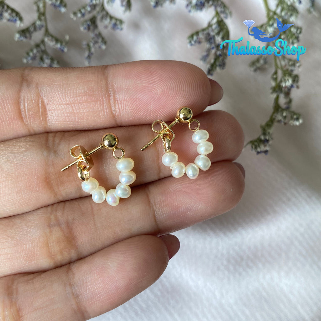 MARGIE Pearl Earrings