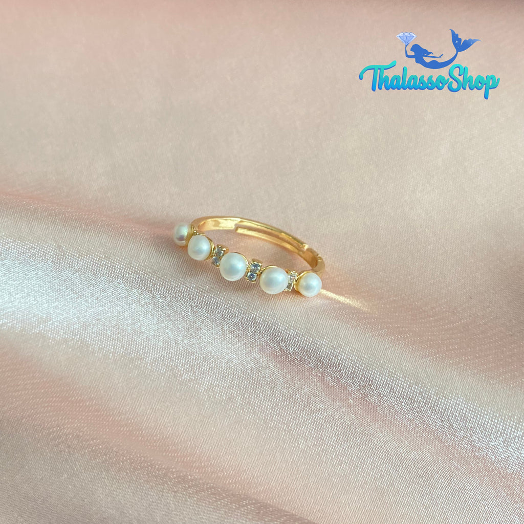 MOLLY Pearl Ring