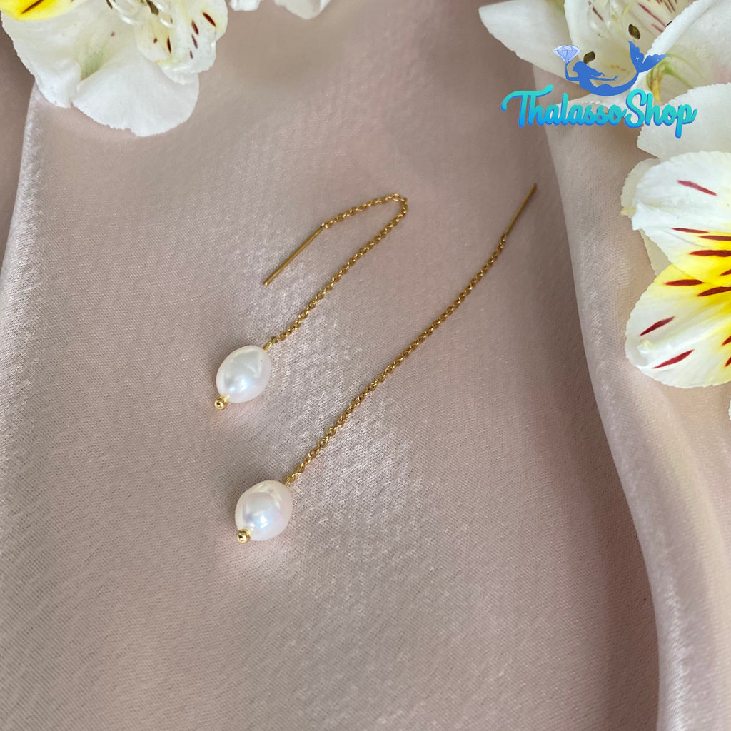 CLARET Pearl Earrings