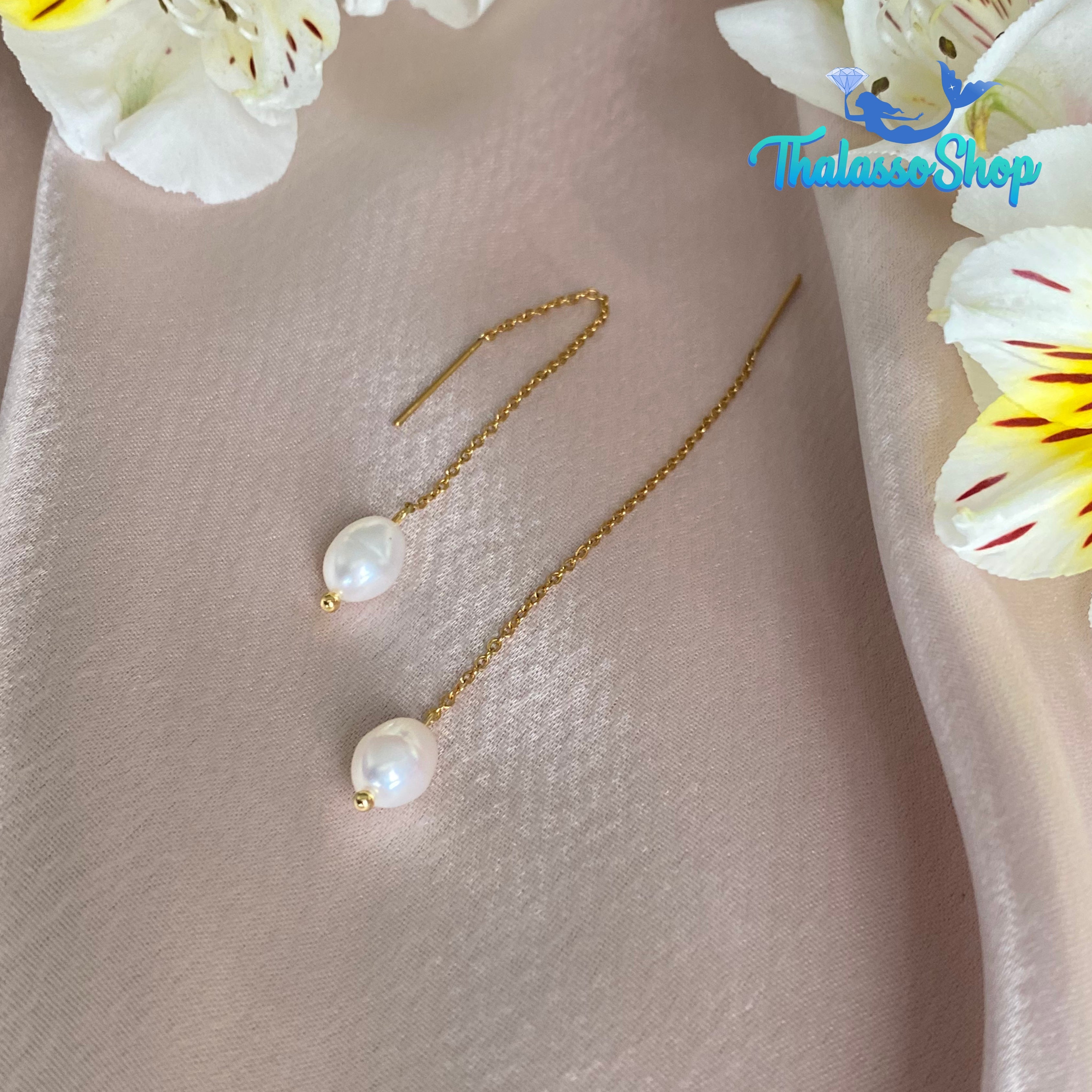 CLARET Pearl Earrings