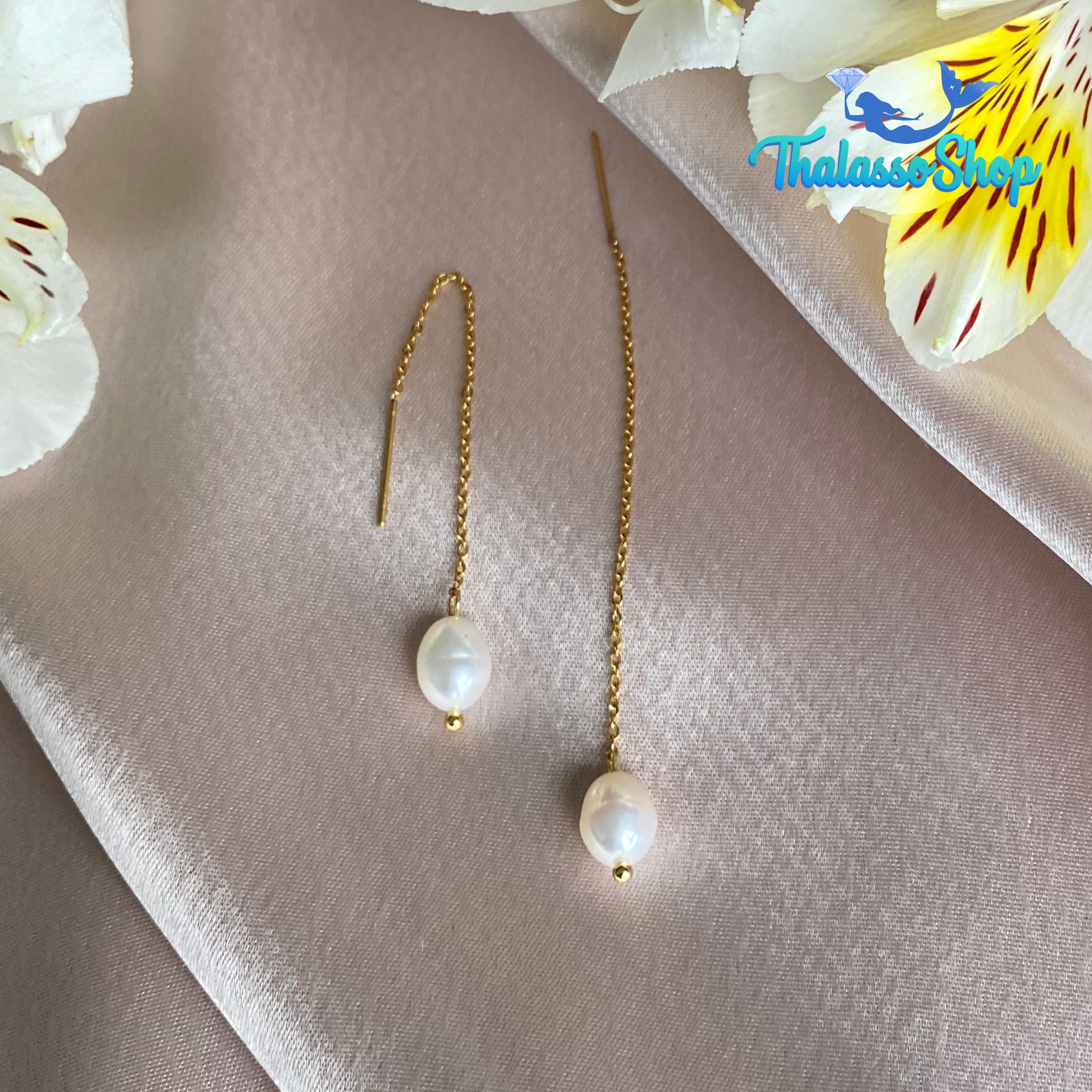 CLARET Pearl Earrings