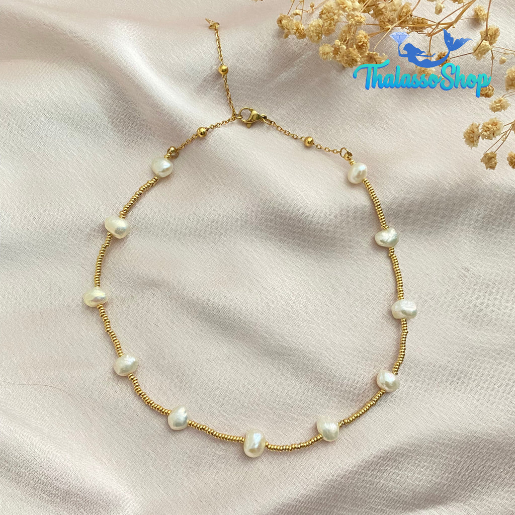 CAROLINE Pearl Necklace and Bracelet