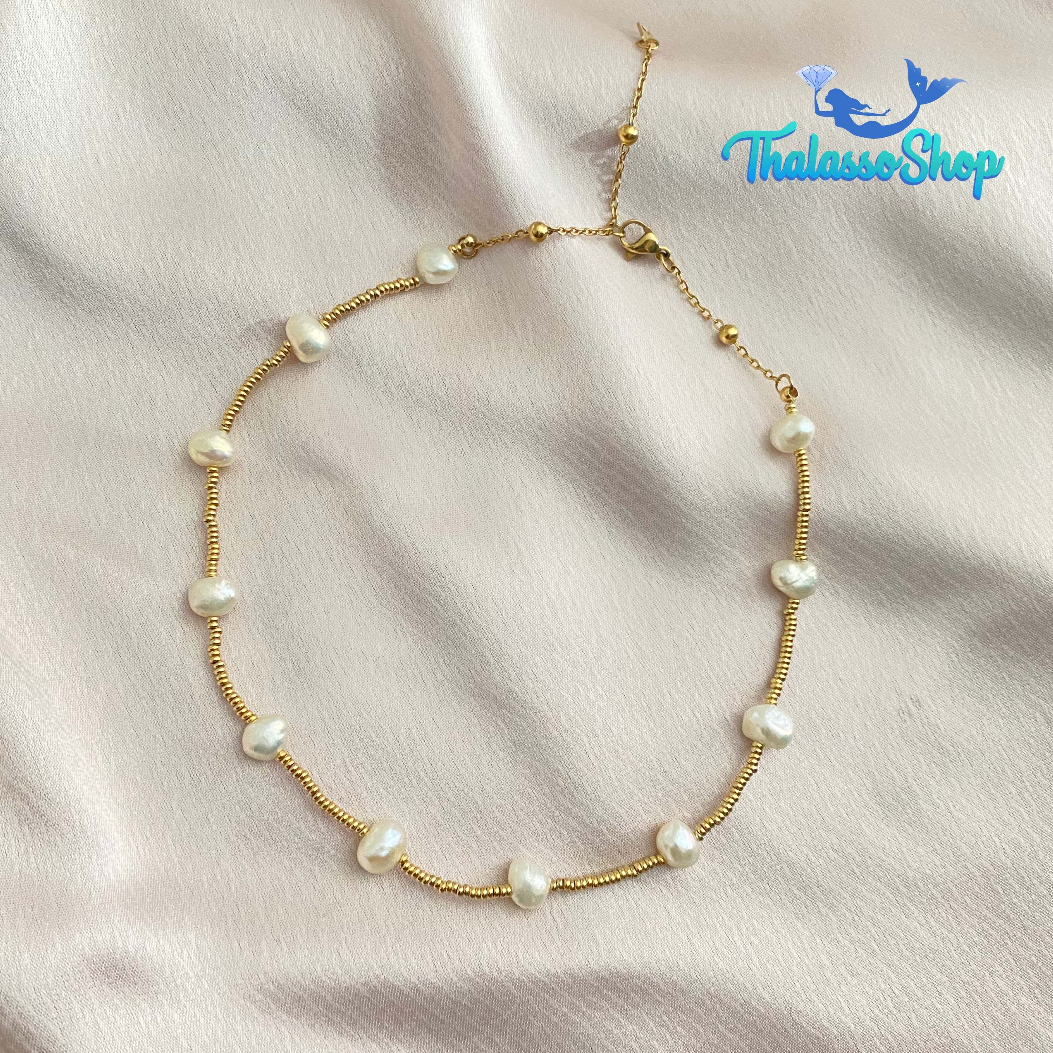 CAROLINE Pearl Necklace and Bracelet