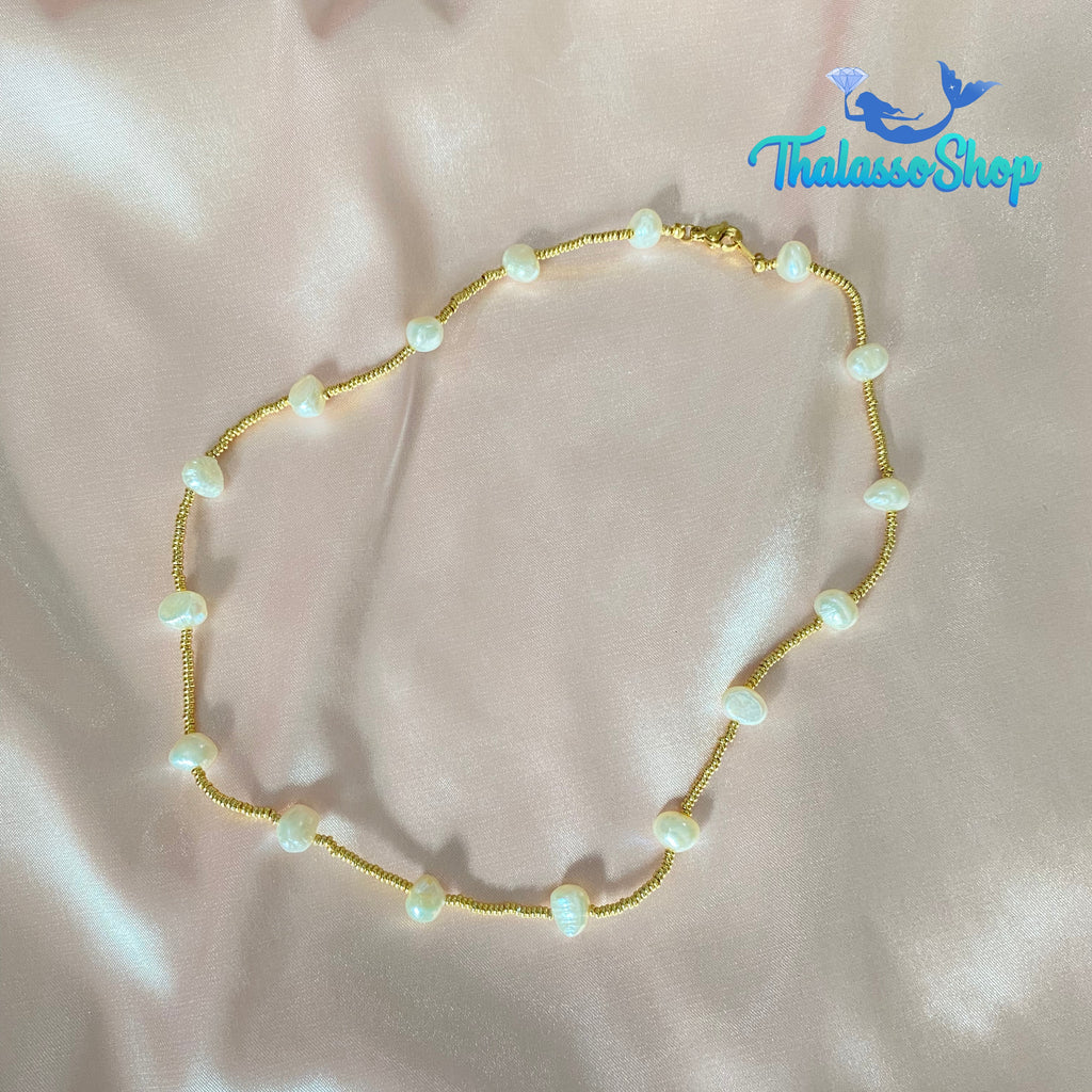 CAROLINE Pearl Necklace and Bracelet