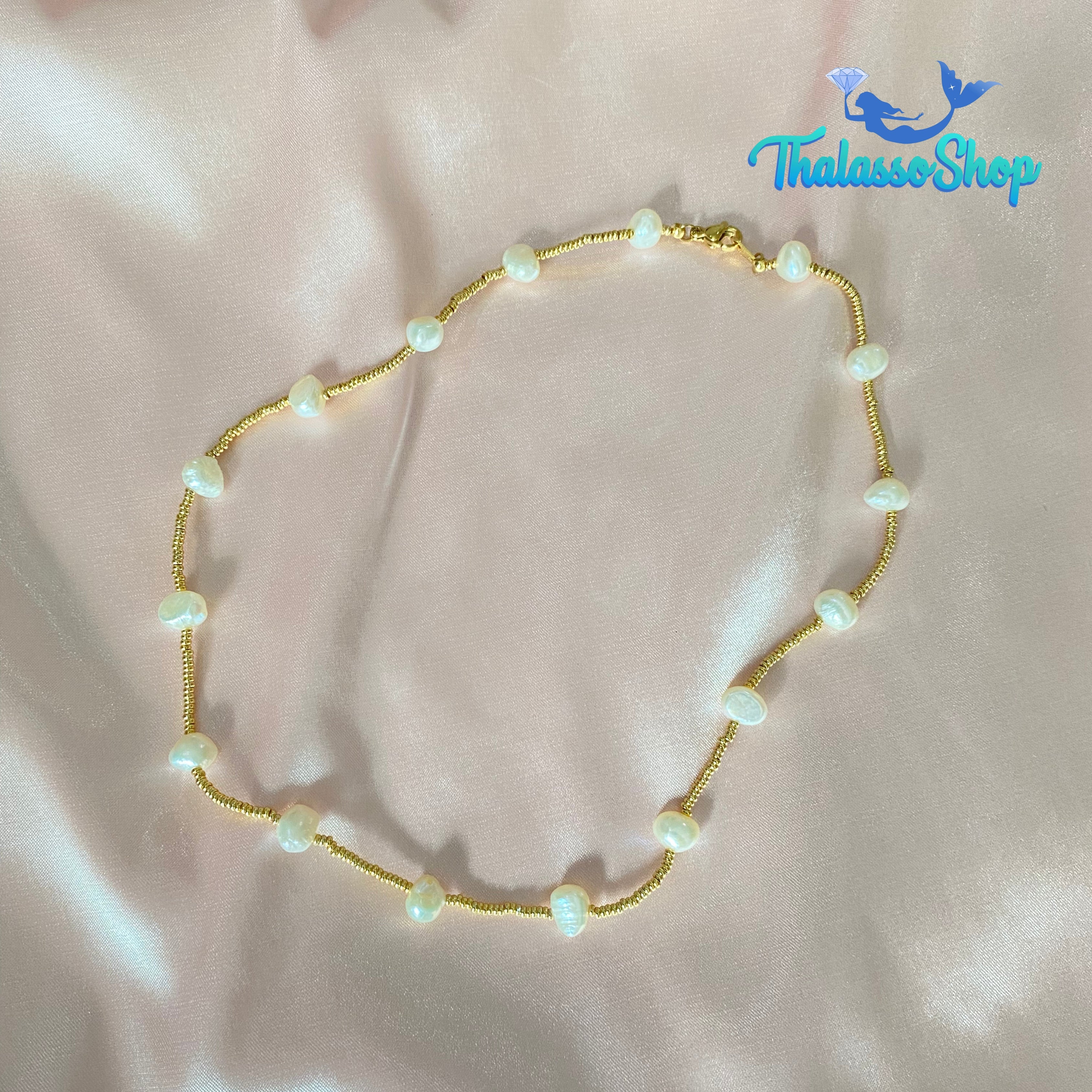 CAROLINE Pearl Necklace and Bracelet