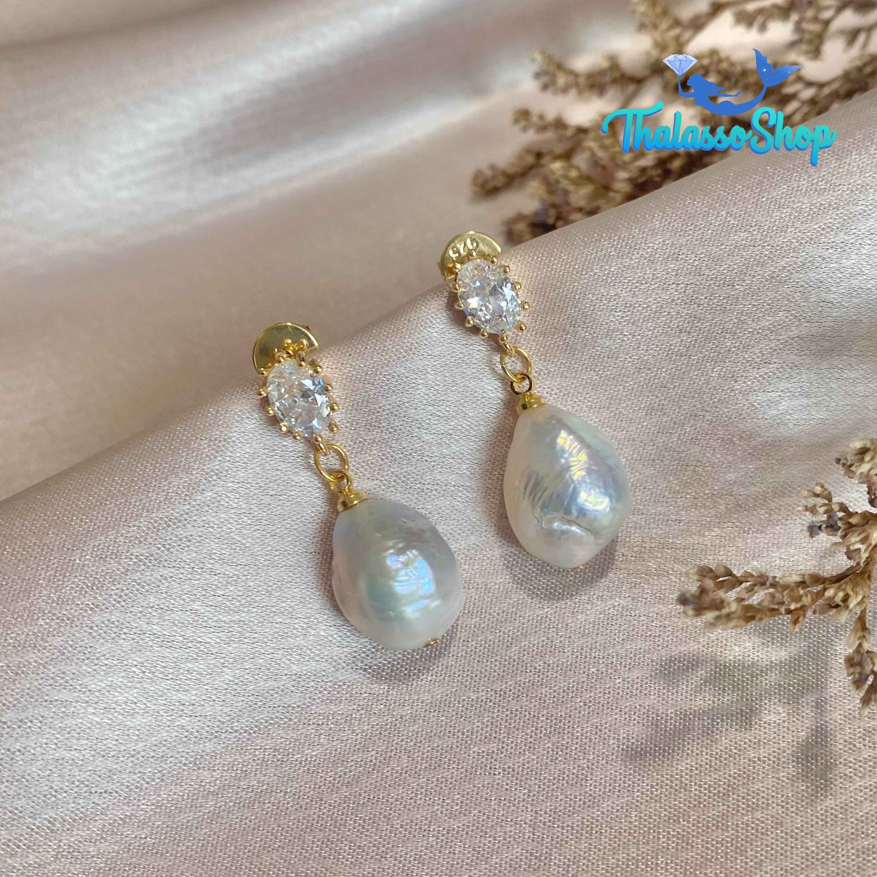 CANDICE Pearl Earrings