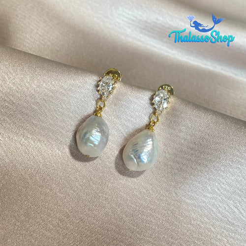 CANDICE Pearl Earrings