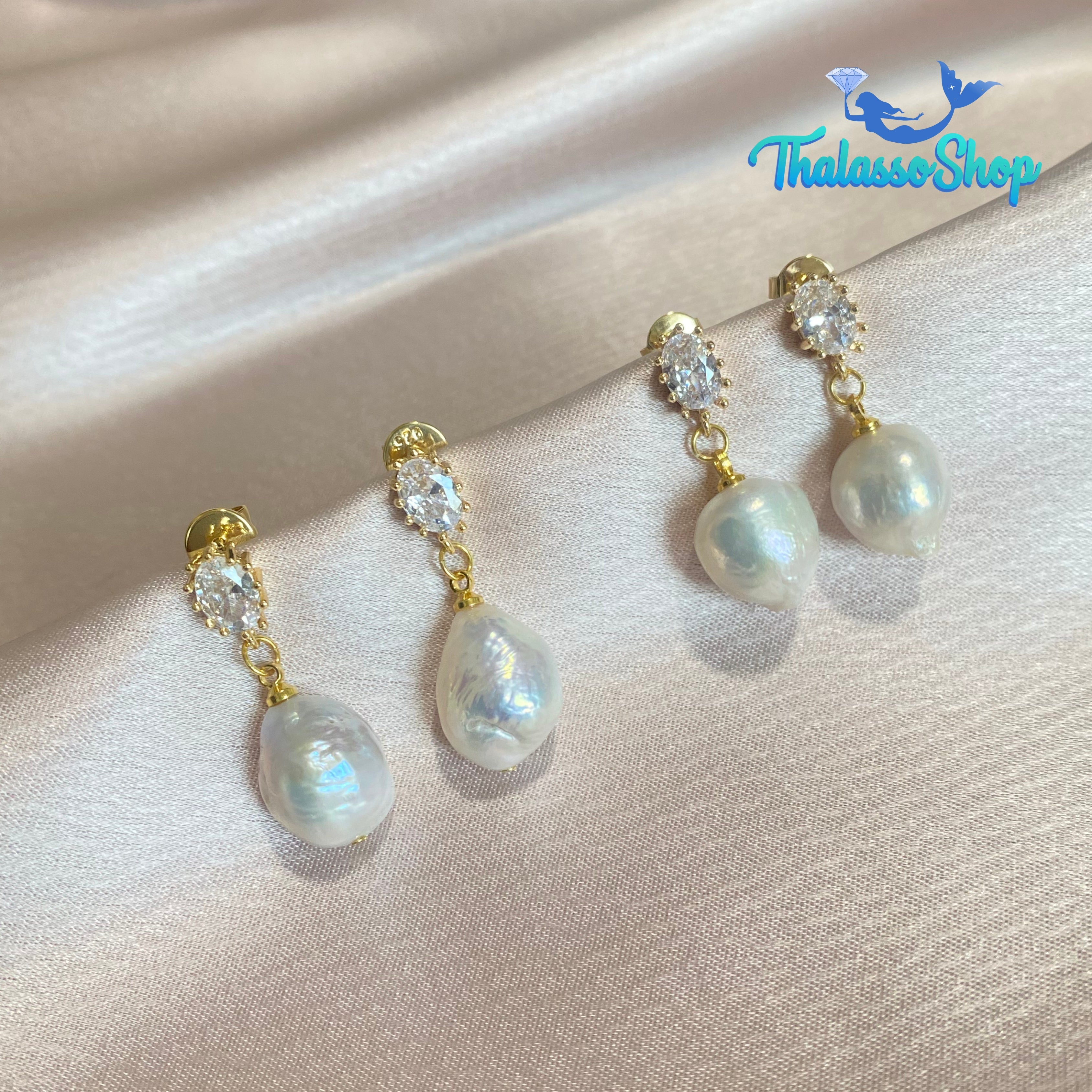 CANDICE Pearl Earrings