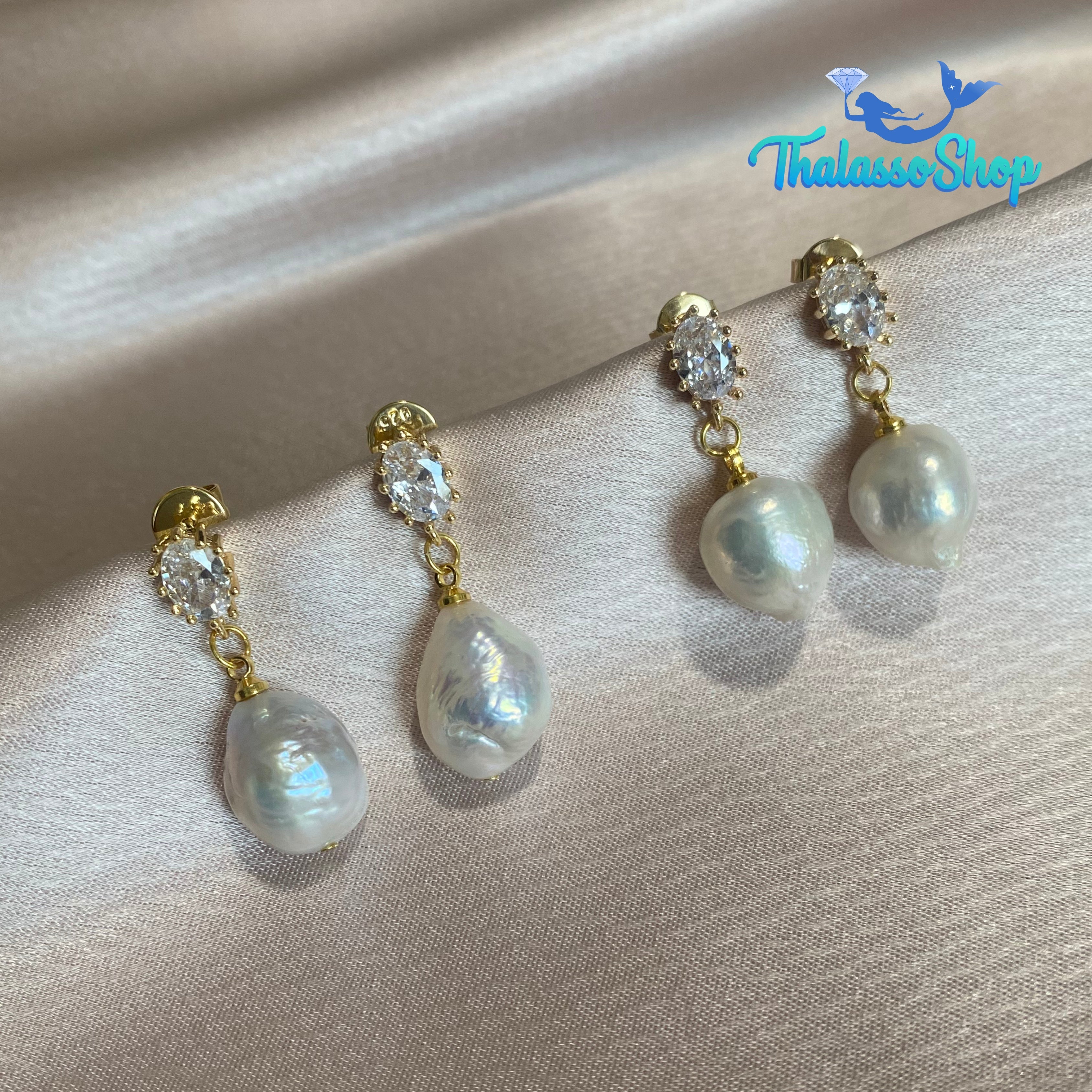 CANDICE Pearl Earrings