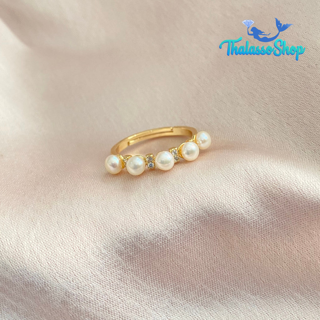 MOLLY Pearl Ring