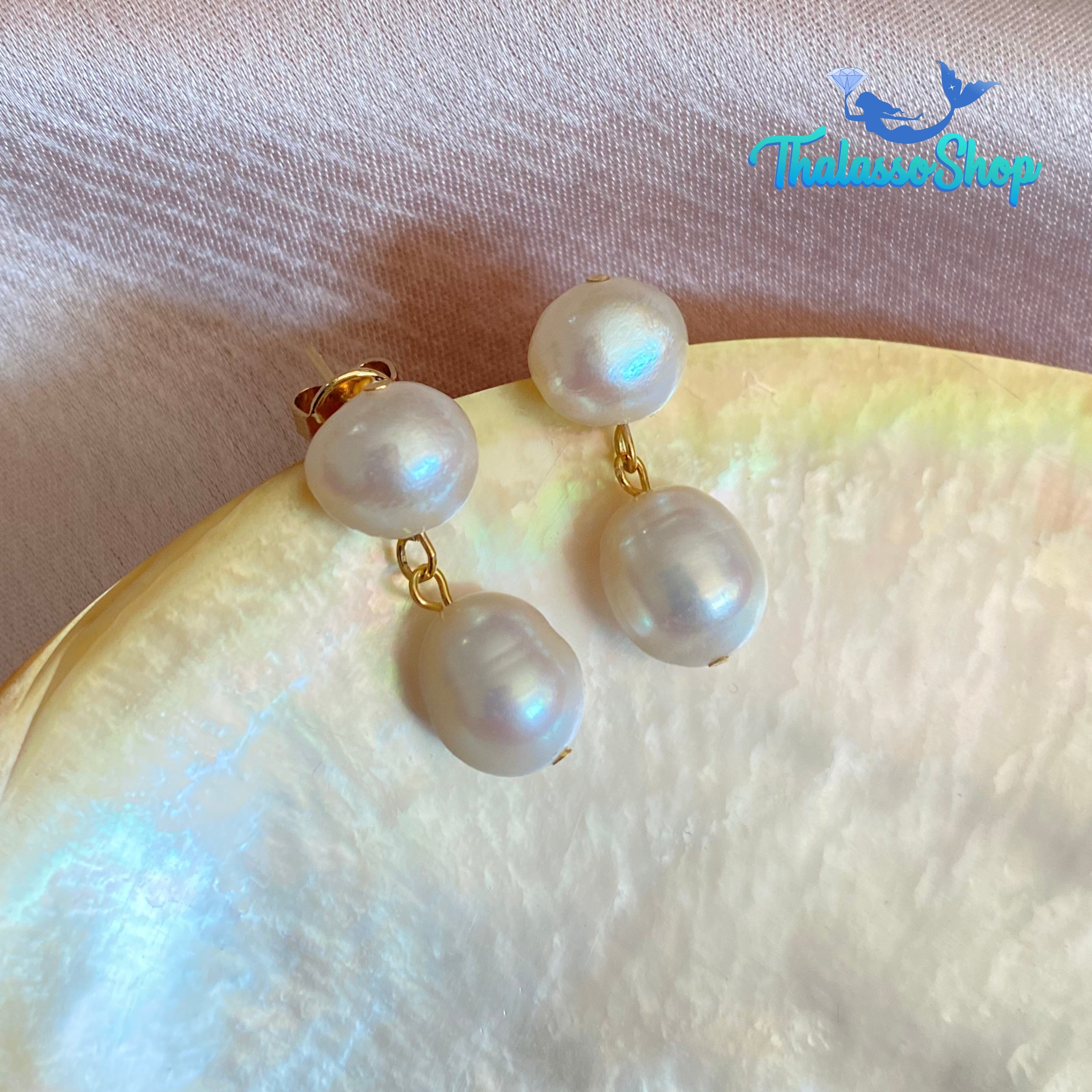 MIREIA Pearl Earrings