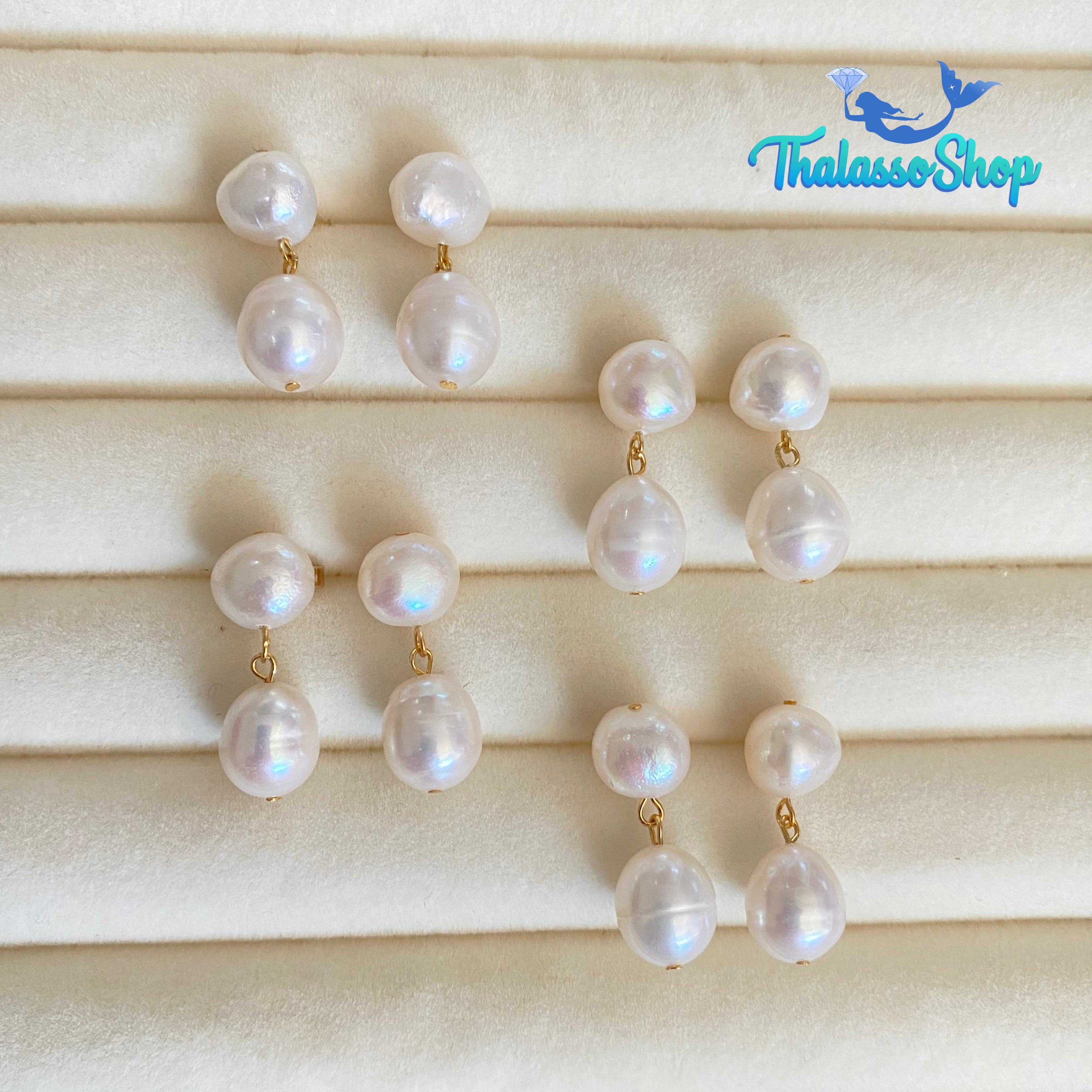 MIREIA Pearl Earrings