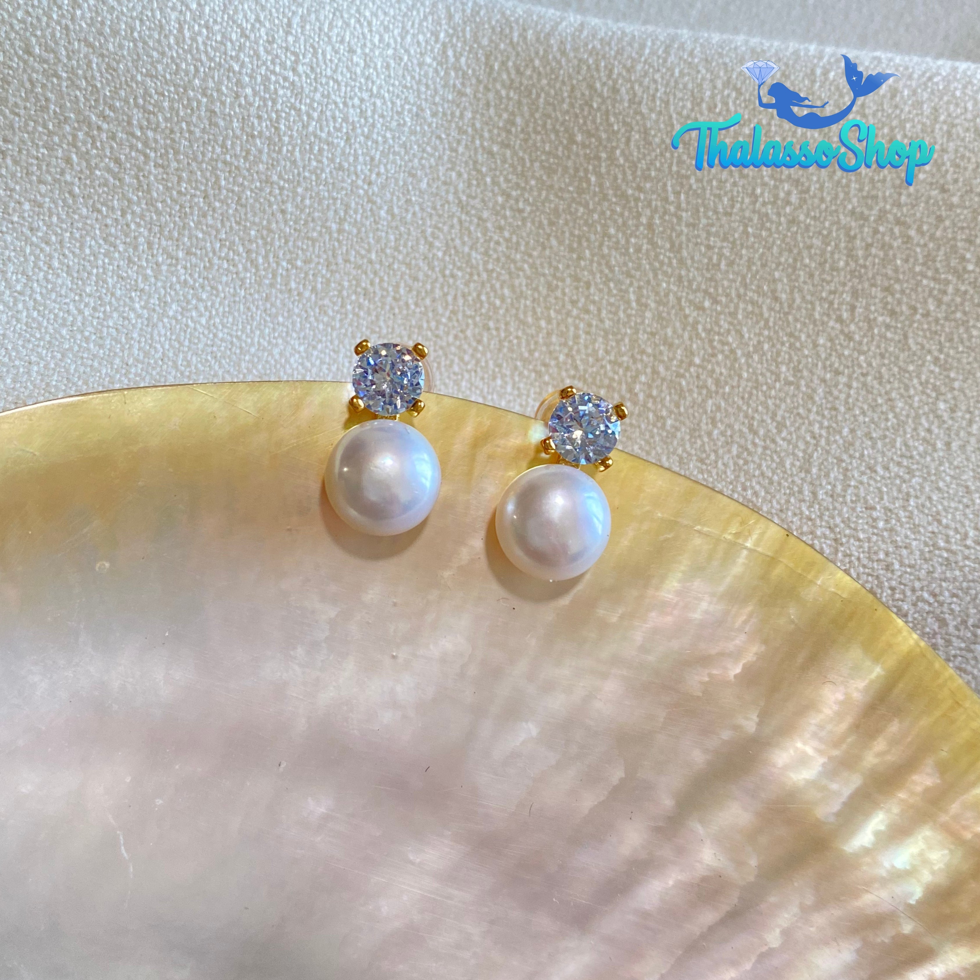 APPLE Pearl Earrings