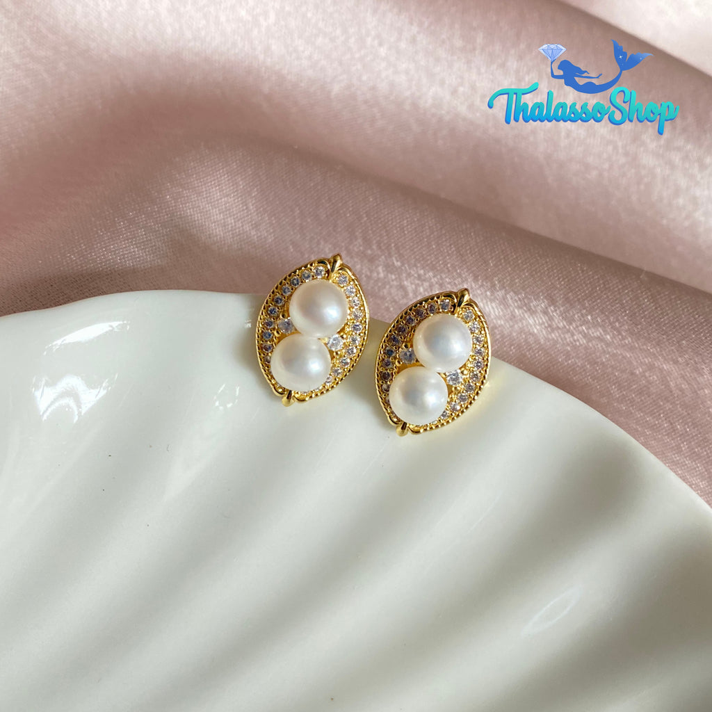 AZRA Pearl Earrings