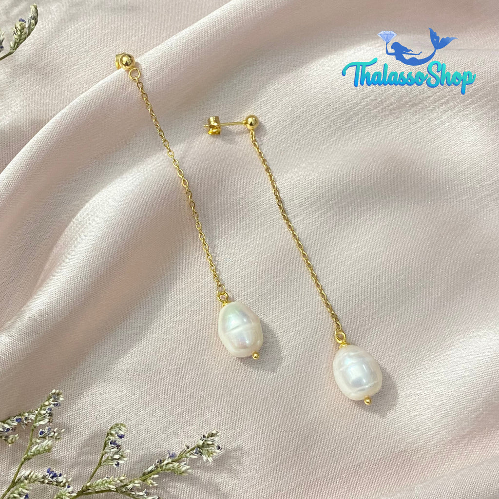 IRIS Pearl Earrings