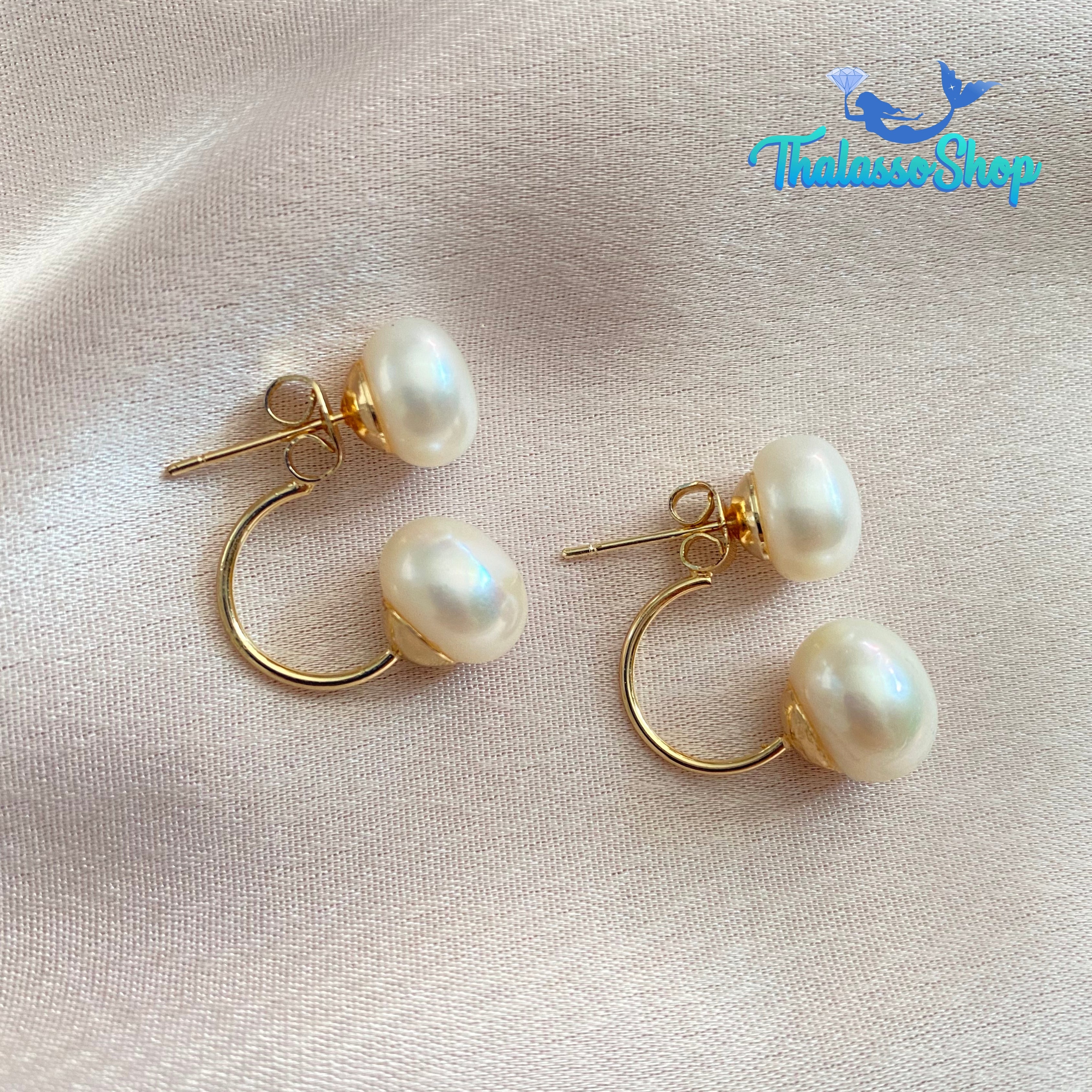 DEBORAH Pearl Earrings