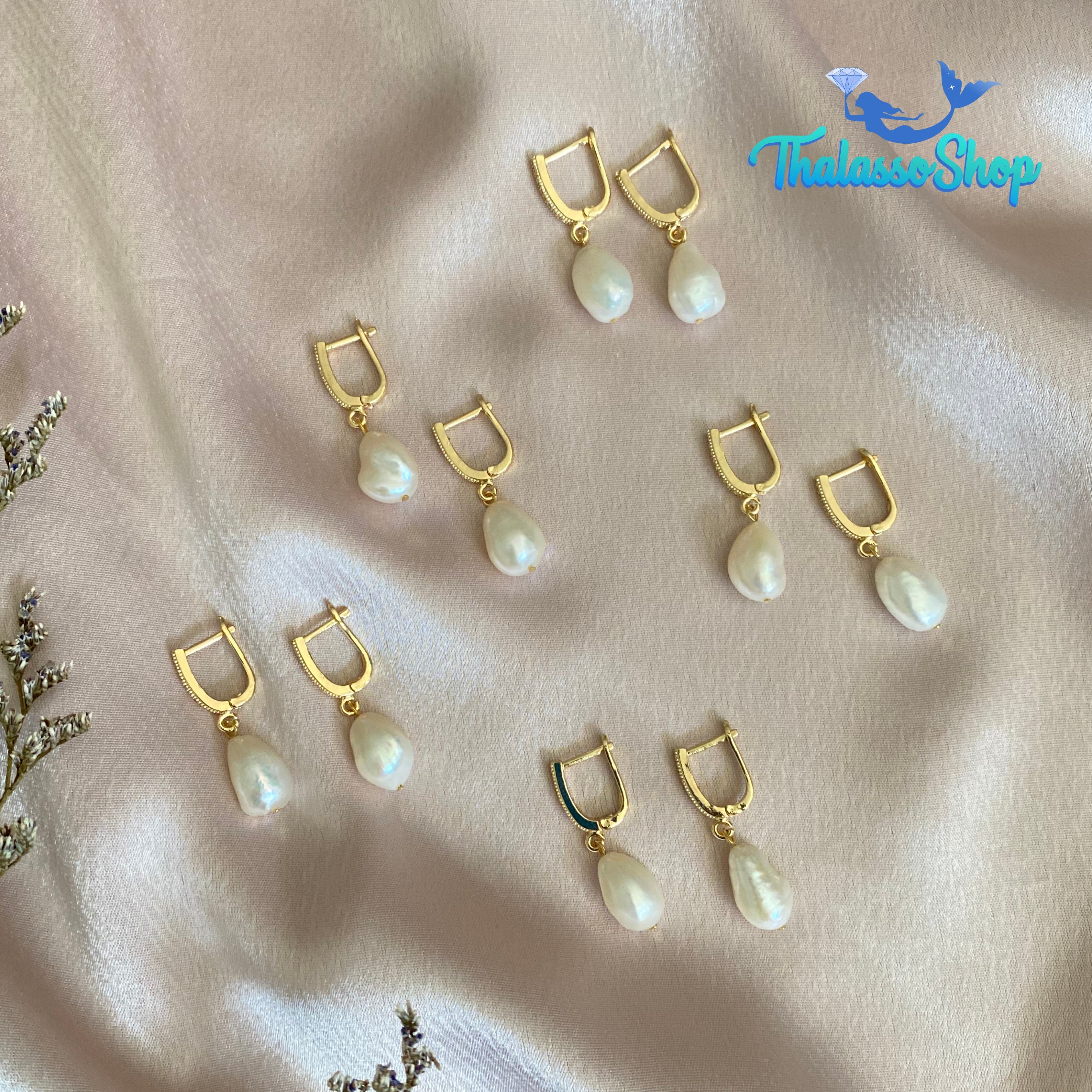 SYLVIA Pearl Earrings