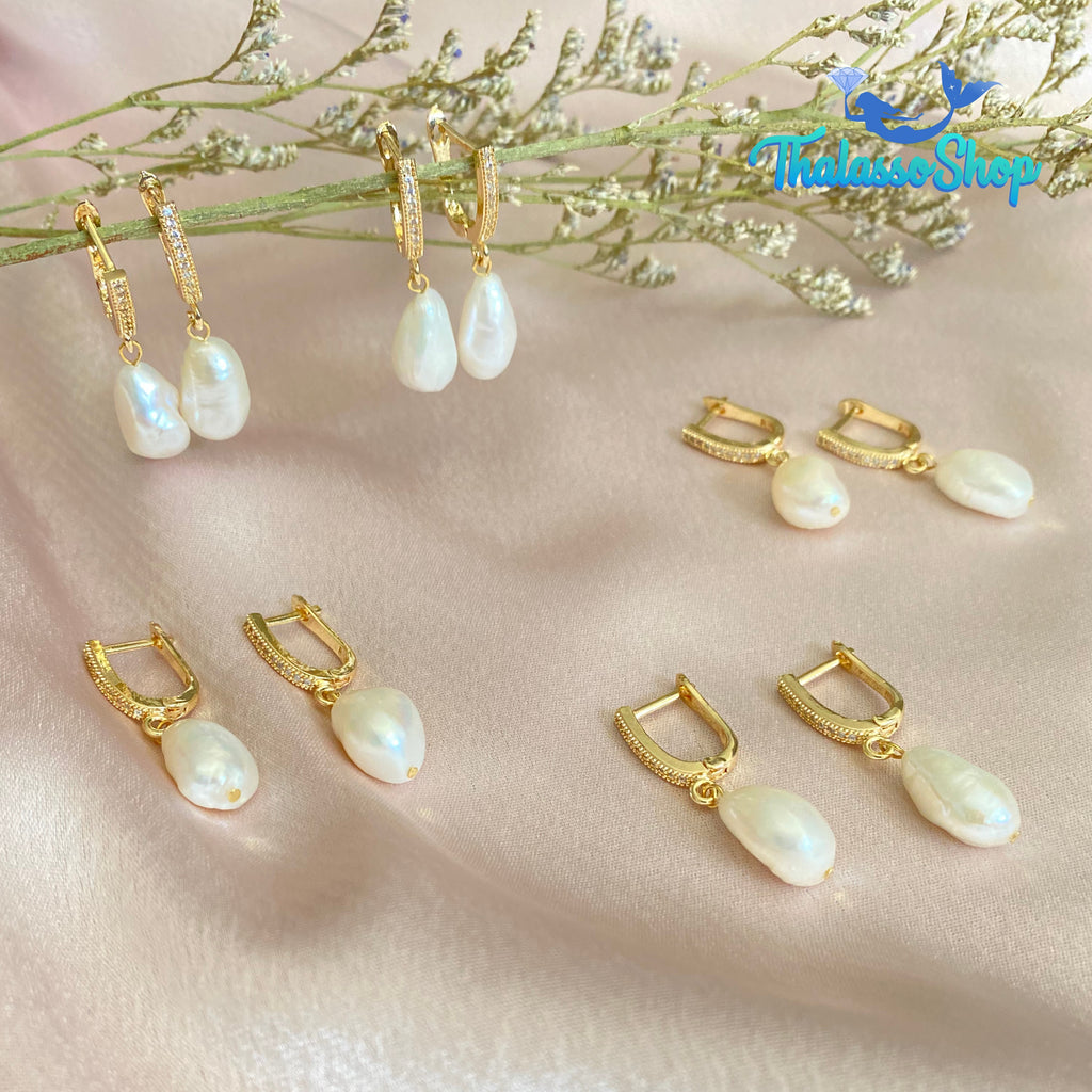 SYLVIA Pearl Earrings