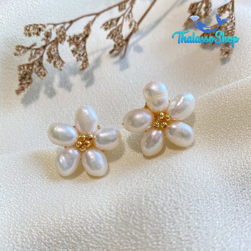 JASMIN Pearl Earrings