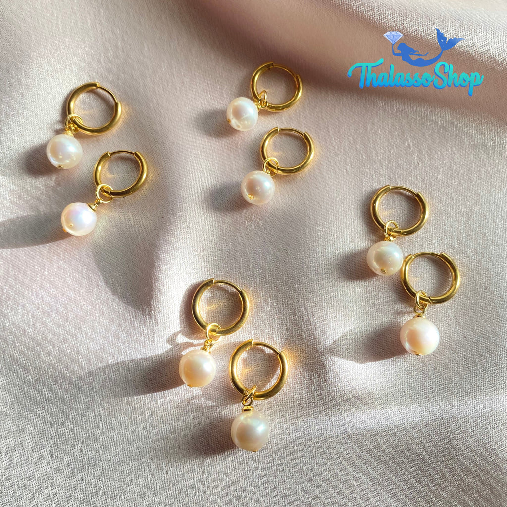 JANELLE Pearl earrings