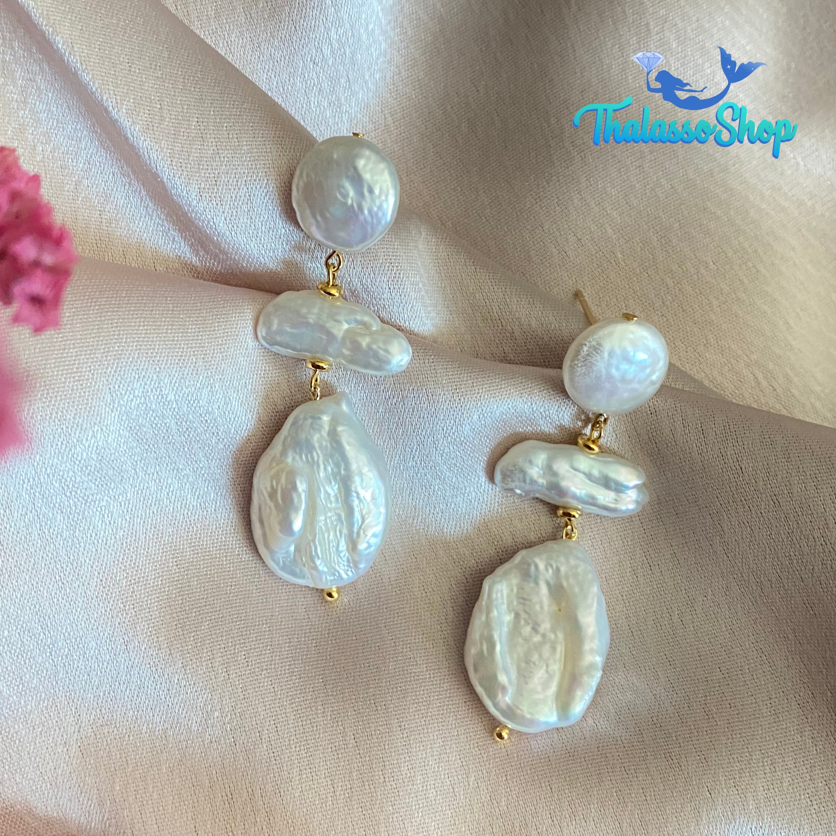 MALGORZATA Pearl Earrings