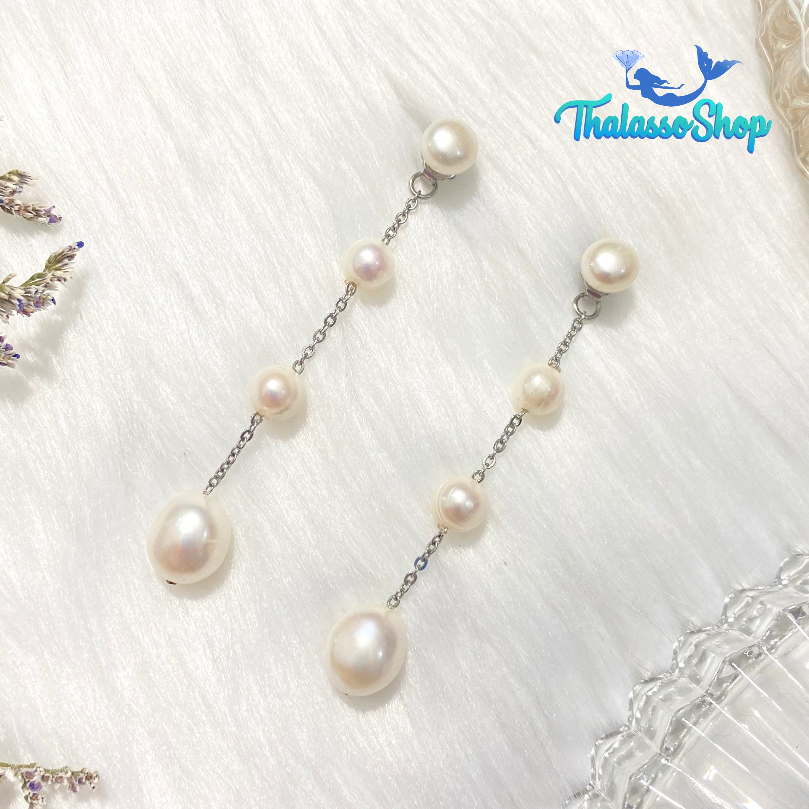 ZOZIBINI Pearl Earrings