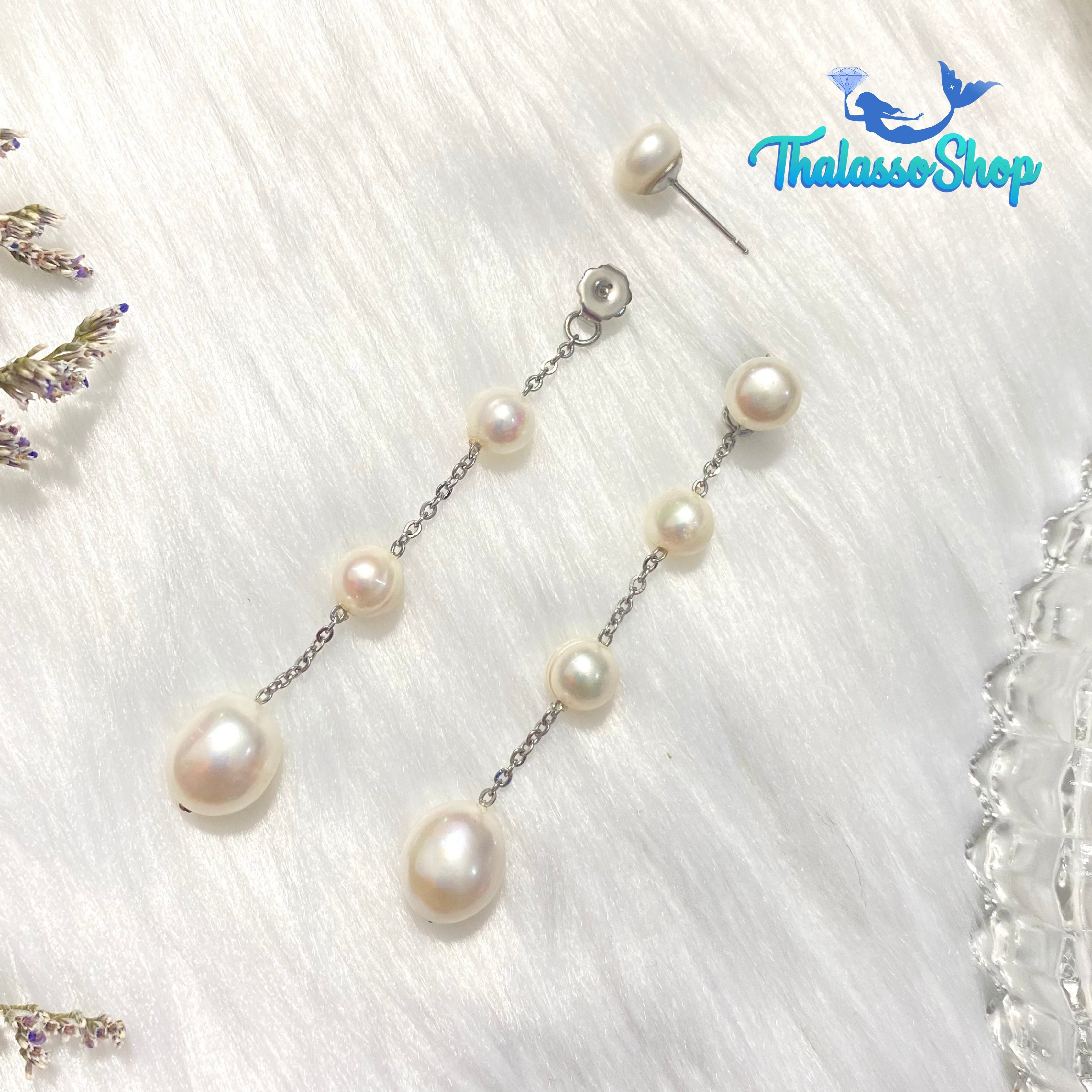 ZOZIBINI Pearl Earrings