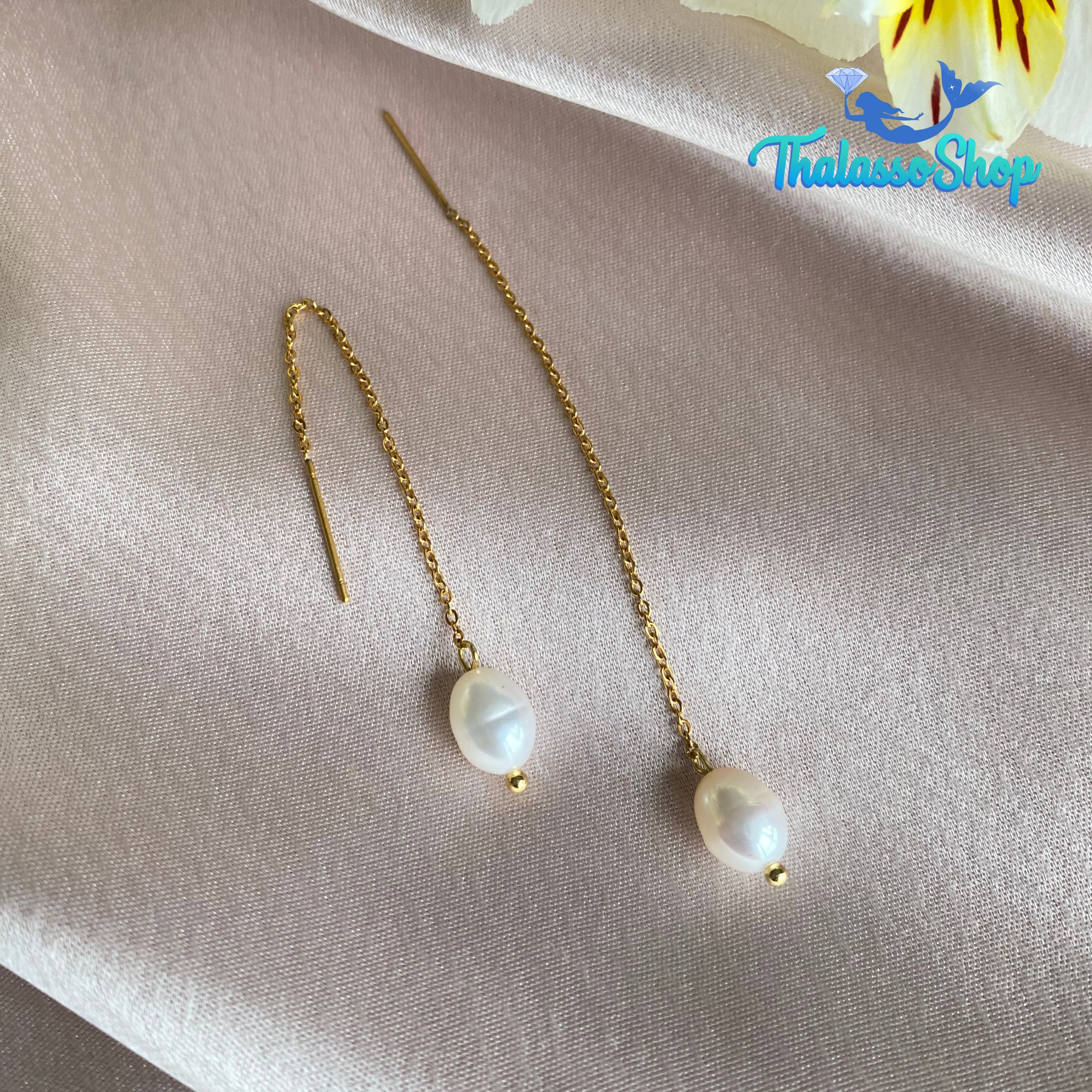 CLARET Pearl Earrings