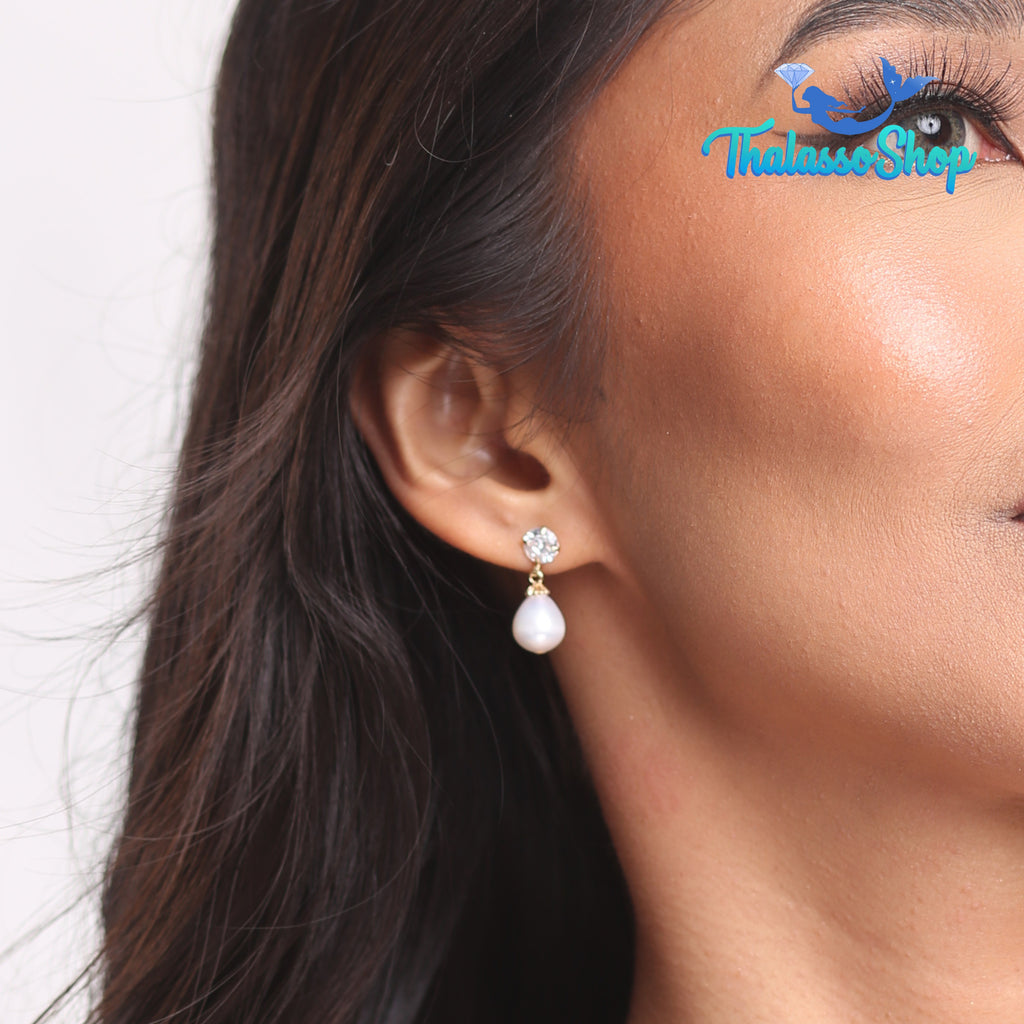 SALMA Pearl Earrings