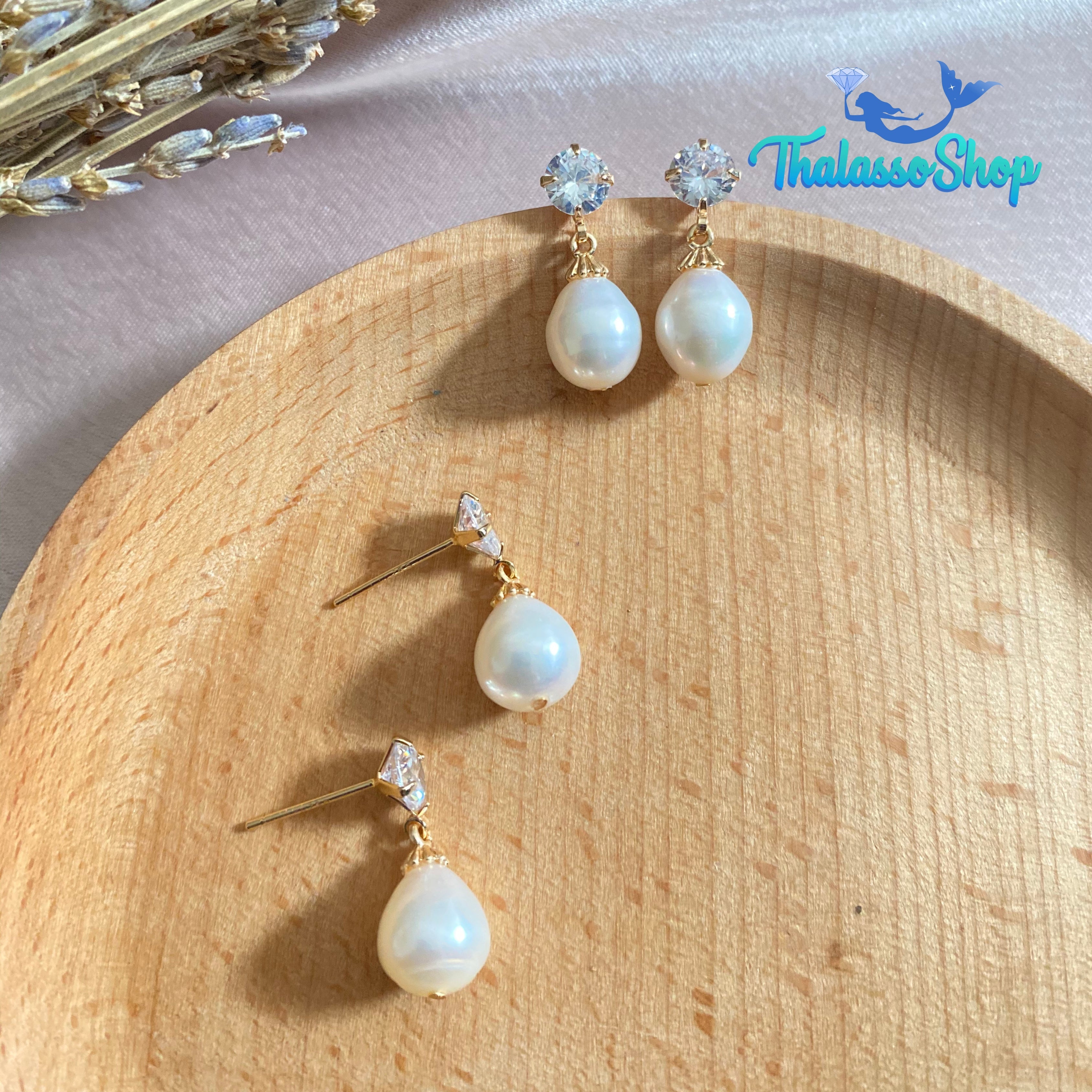 SALMA Pearl Earrings