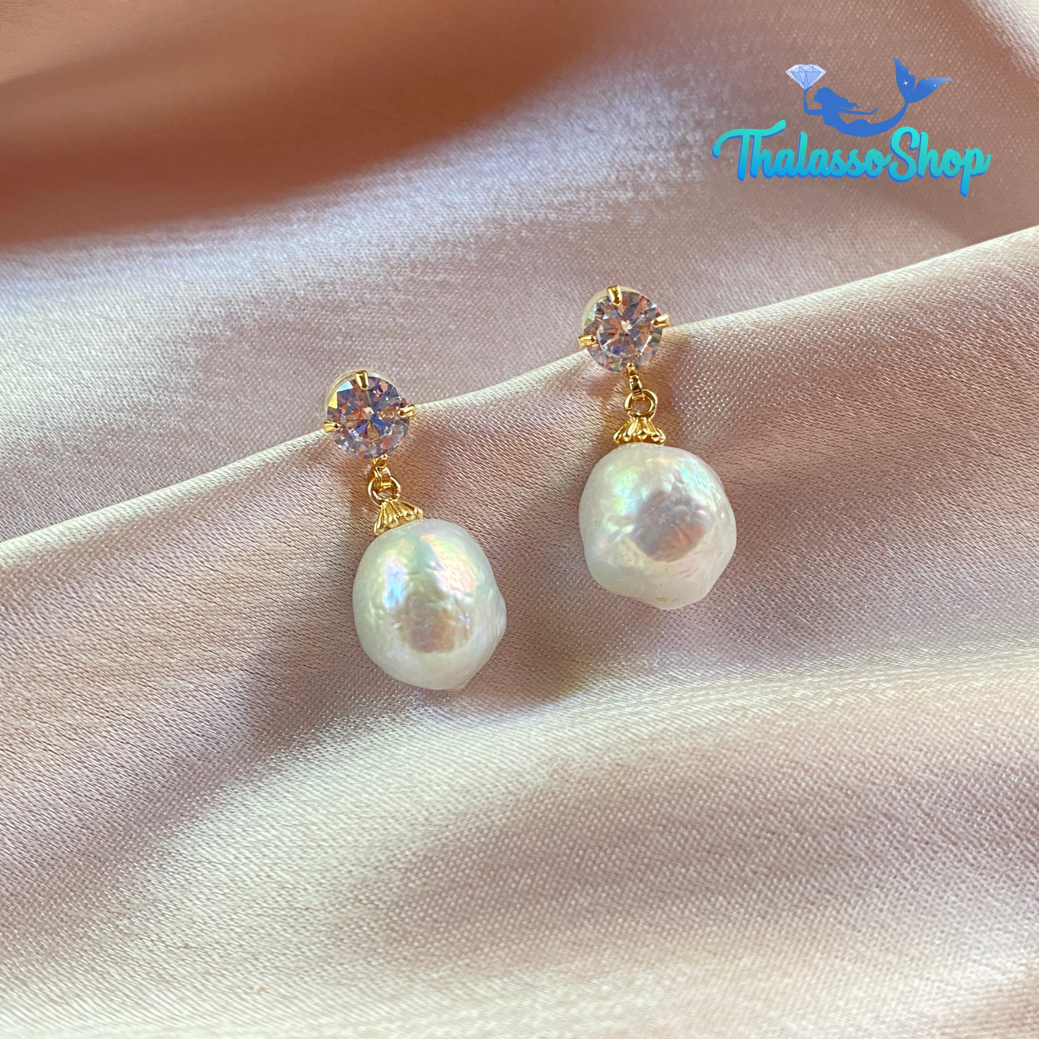 SALMA Pearl Earrings