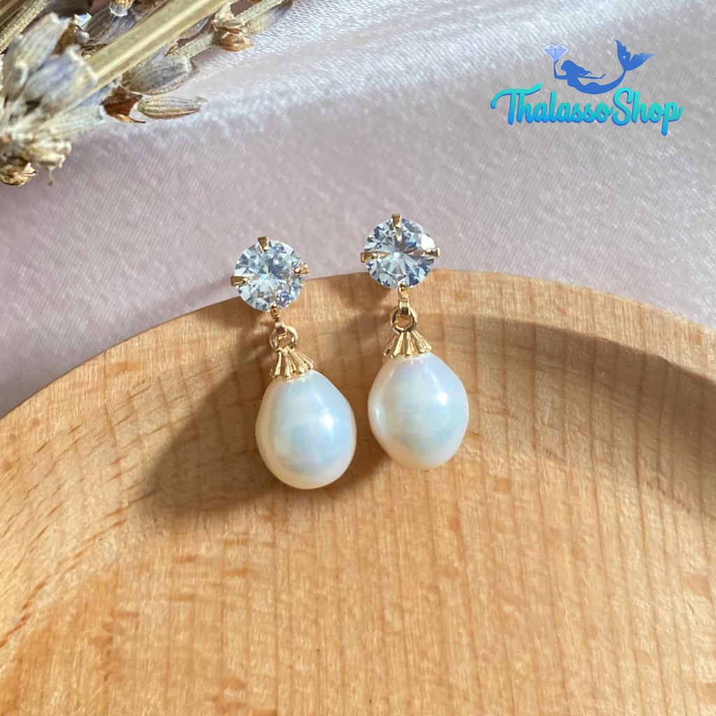 SALMA Pearl Earrings