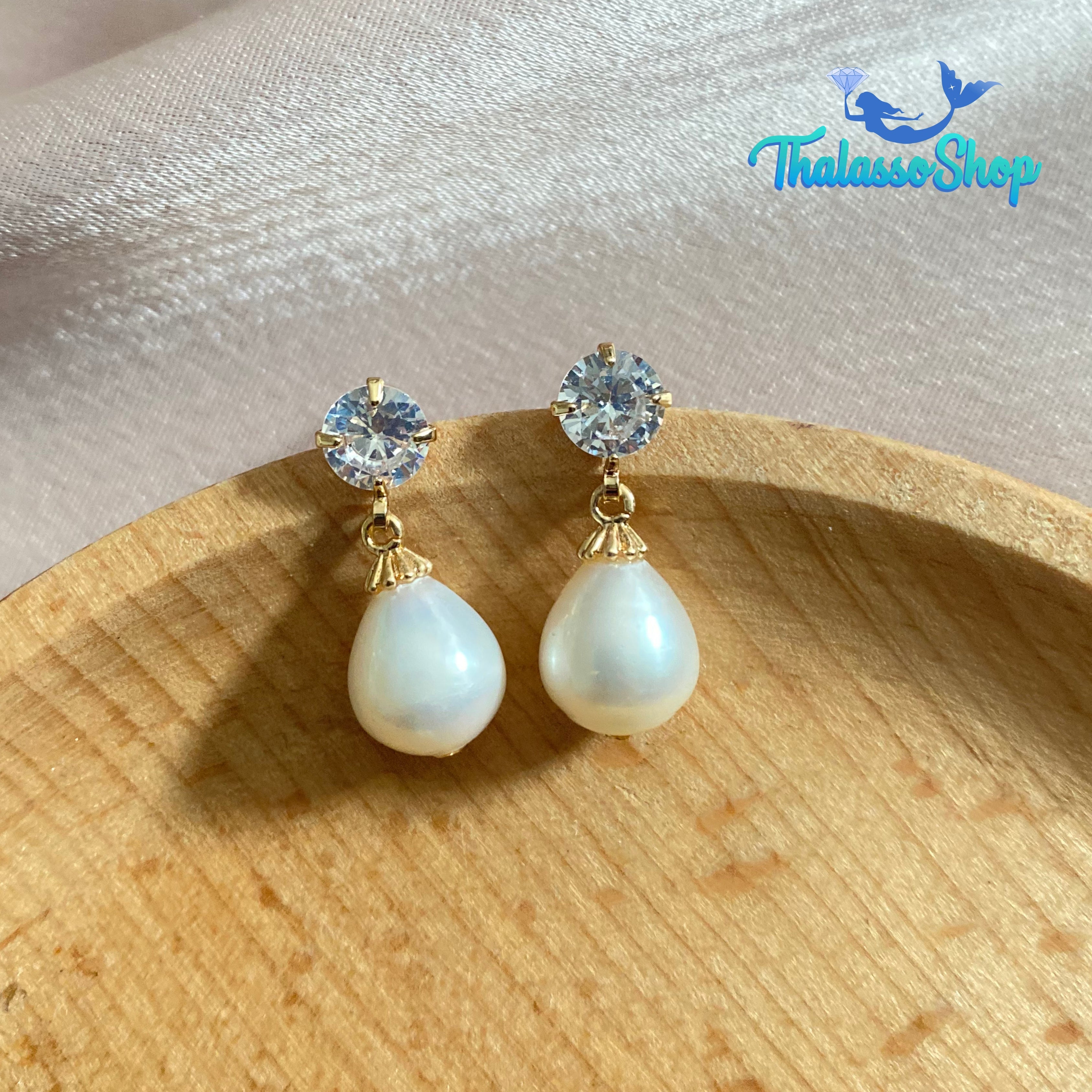 SALMA Pearl Earrings