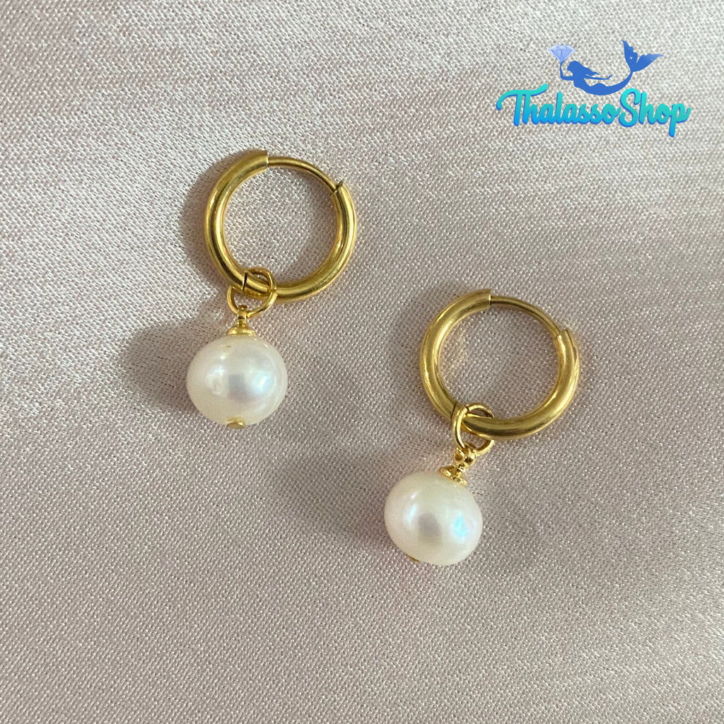 JANELLE Pearl earrings