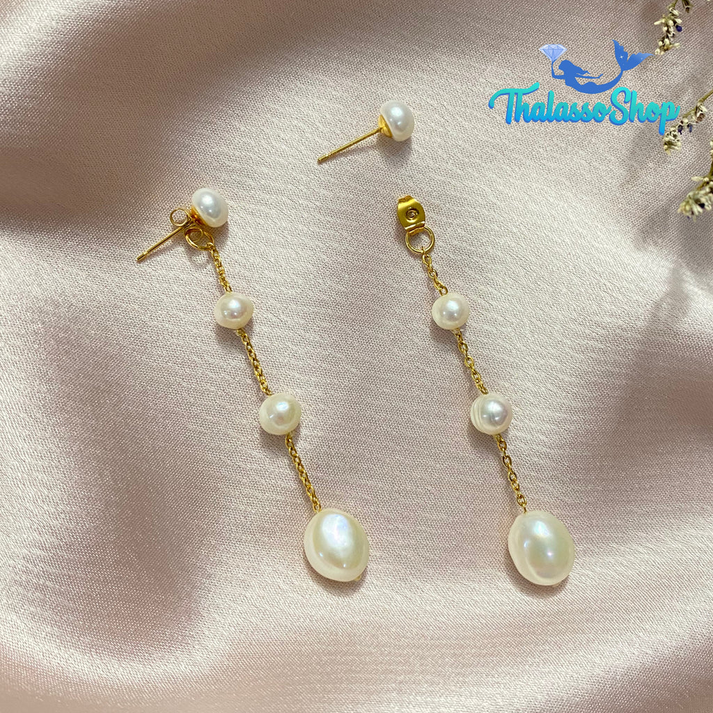 ZOZIBINI Pearl Earrings