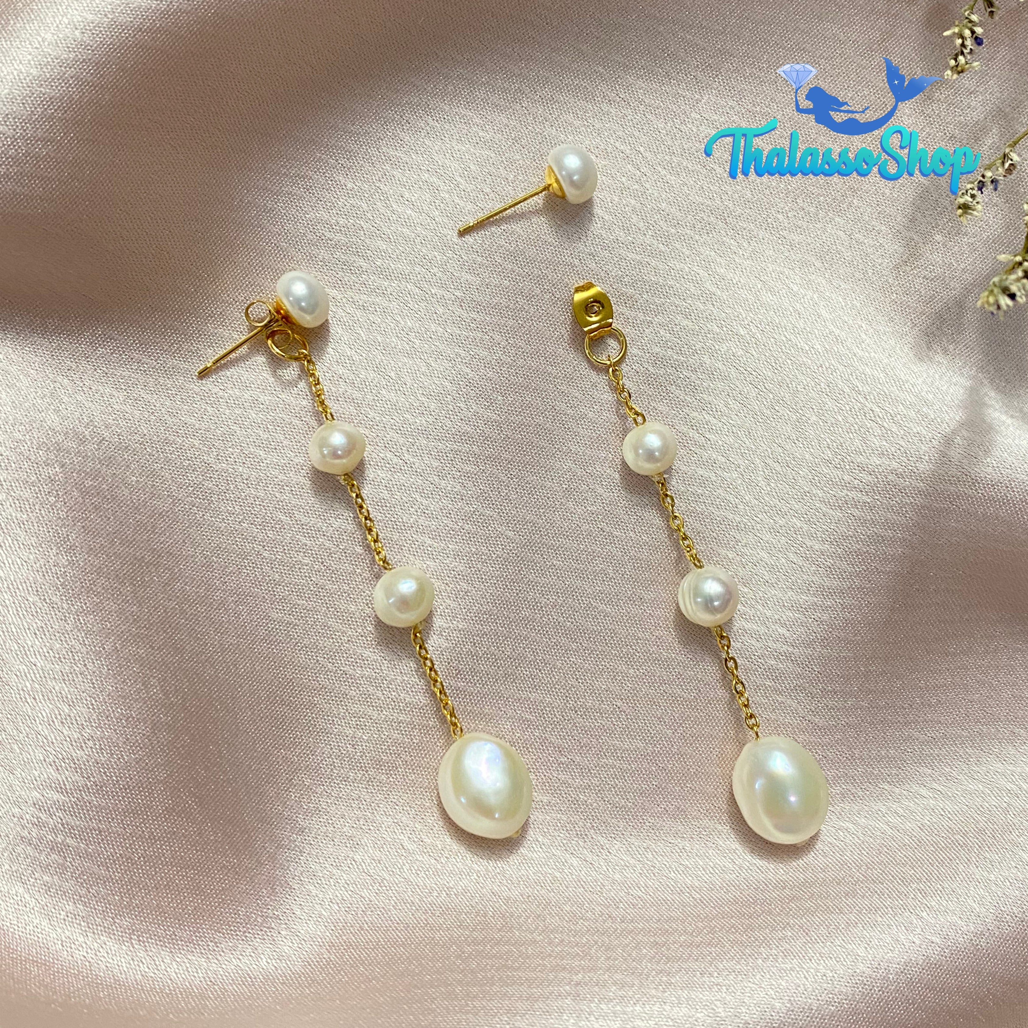 ZOZIBINI Pearl Earrings