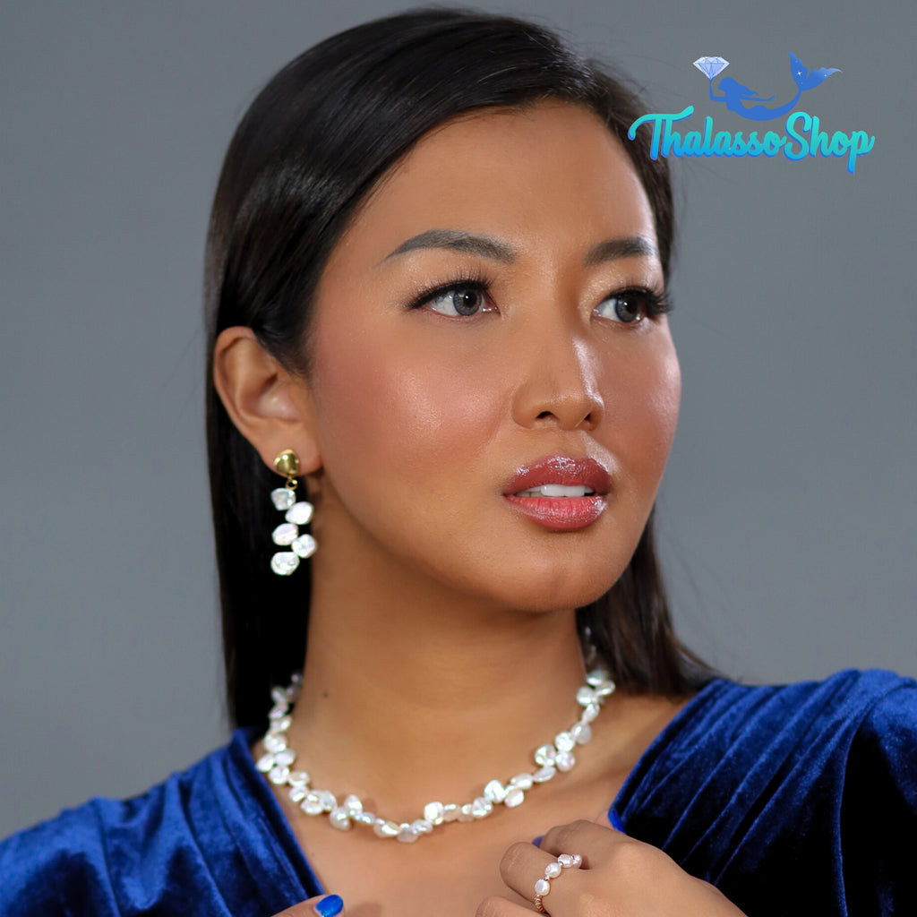 LESLEY Pearl Earrings