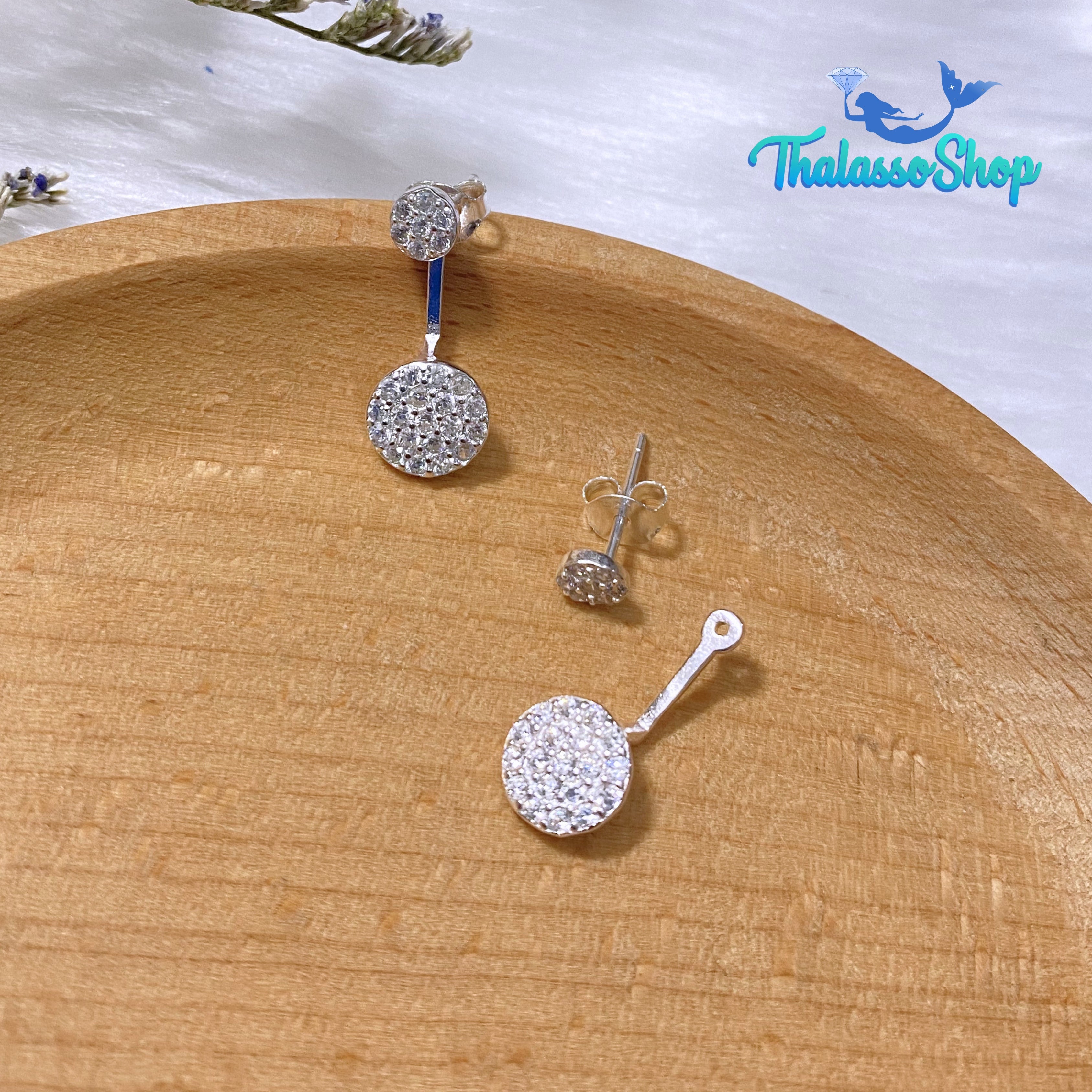 Limited Edition genuine 925 Sterling Silver Earrings