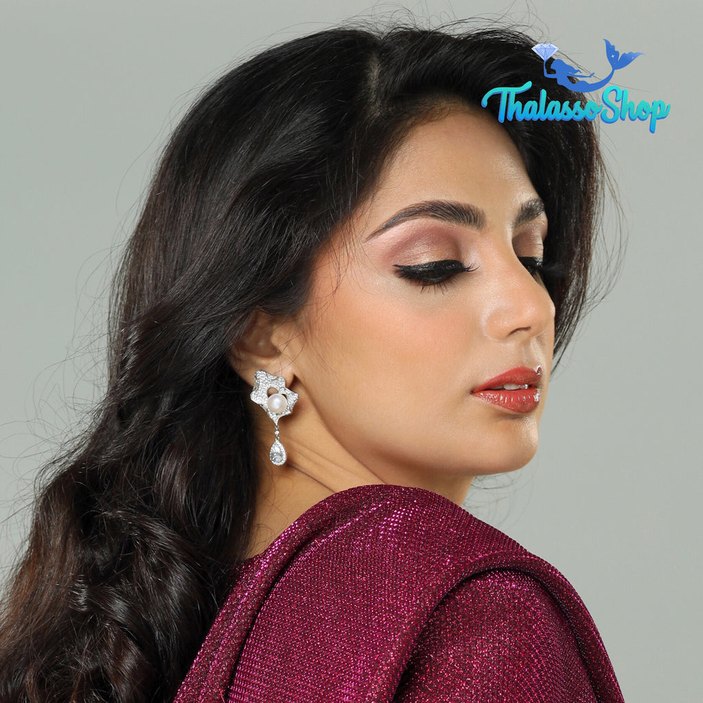 PRIYANKA Pearl Earrings