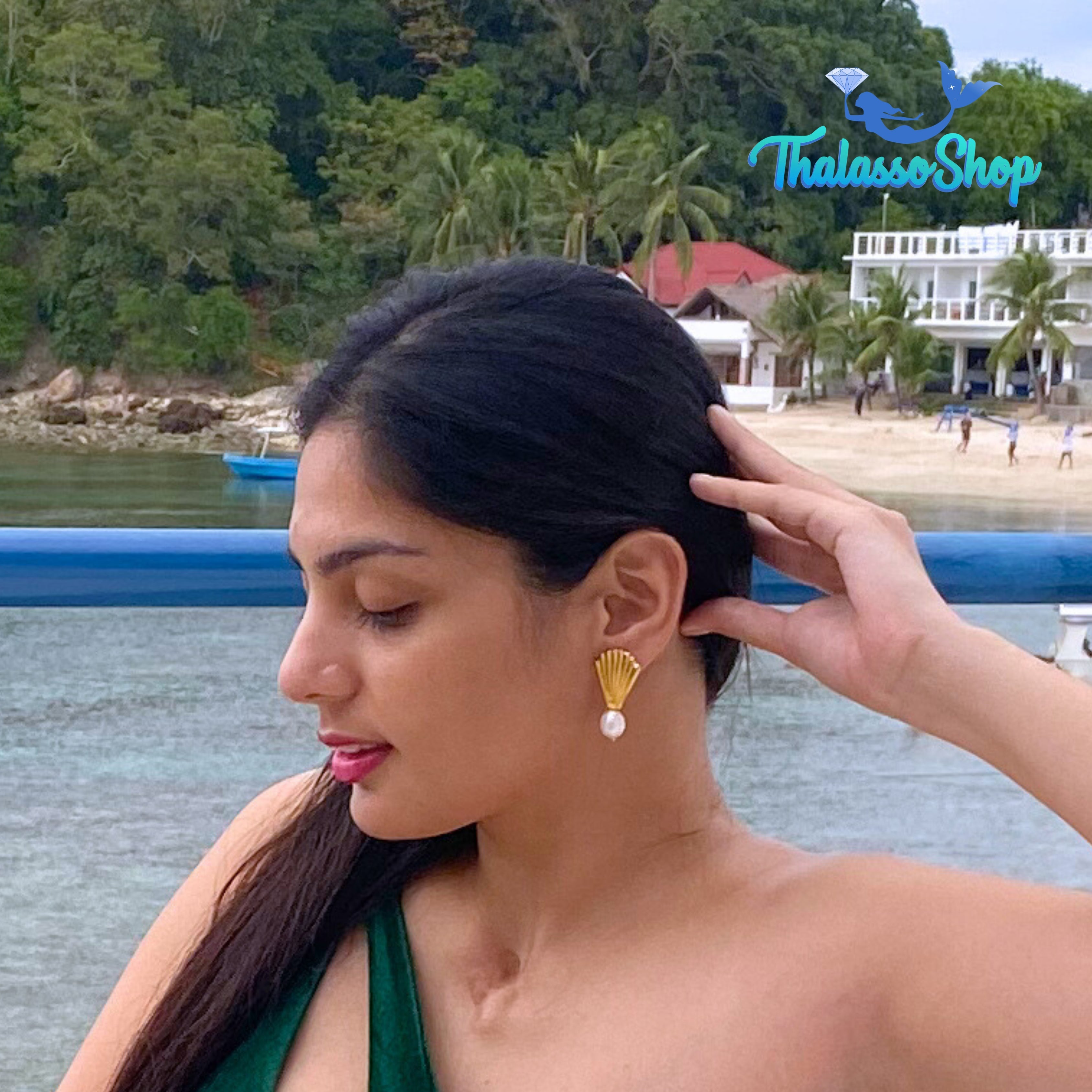 SOPHIE Pearl Earrings