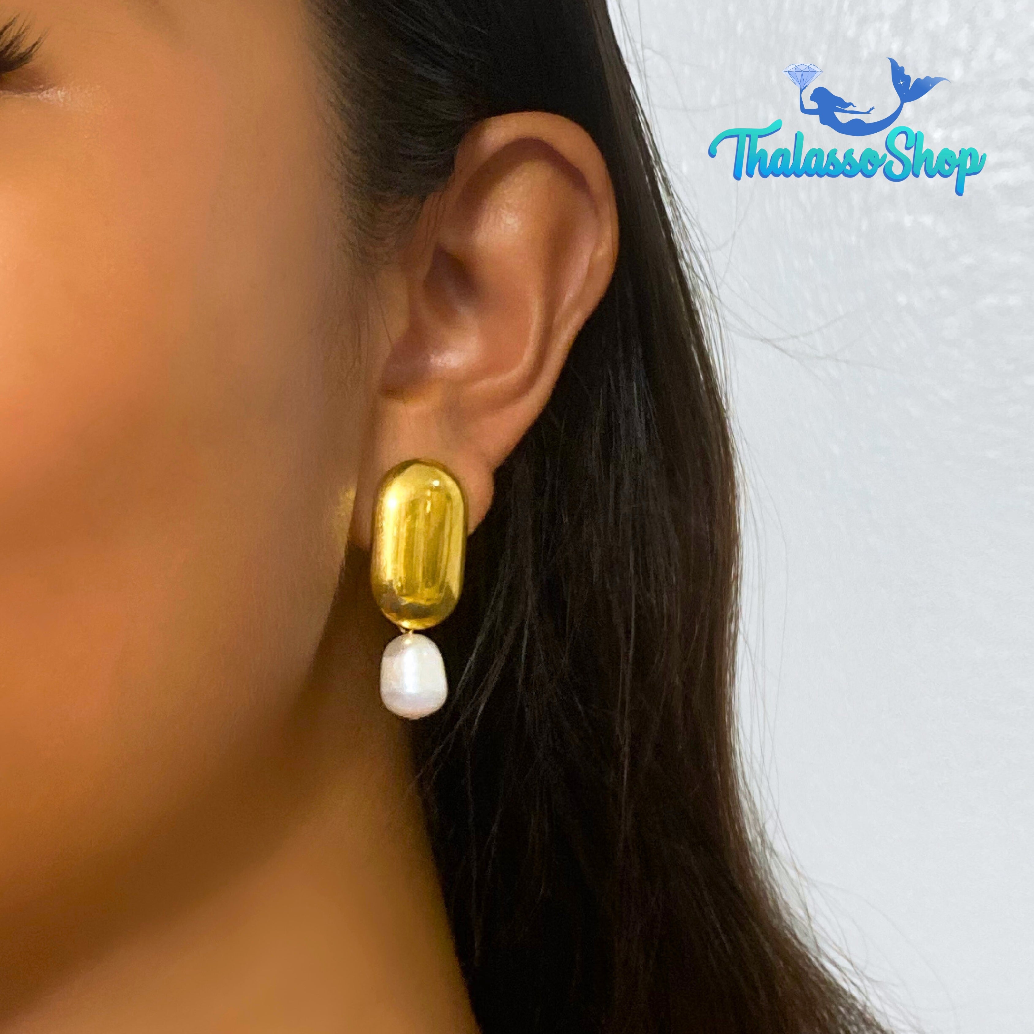 CAROL Pearl Earrings