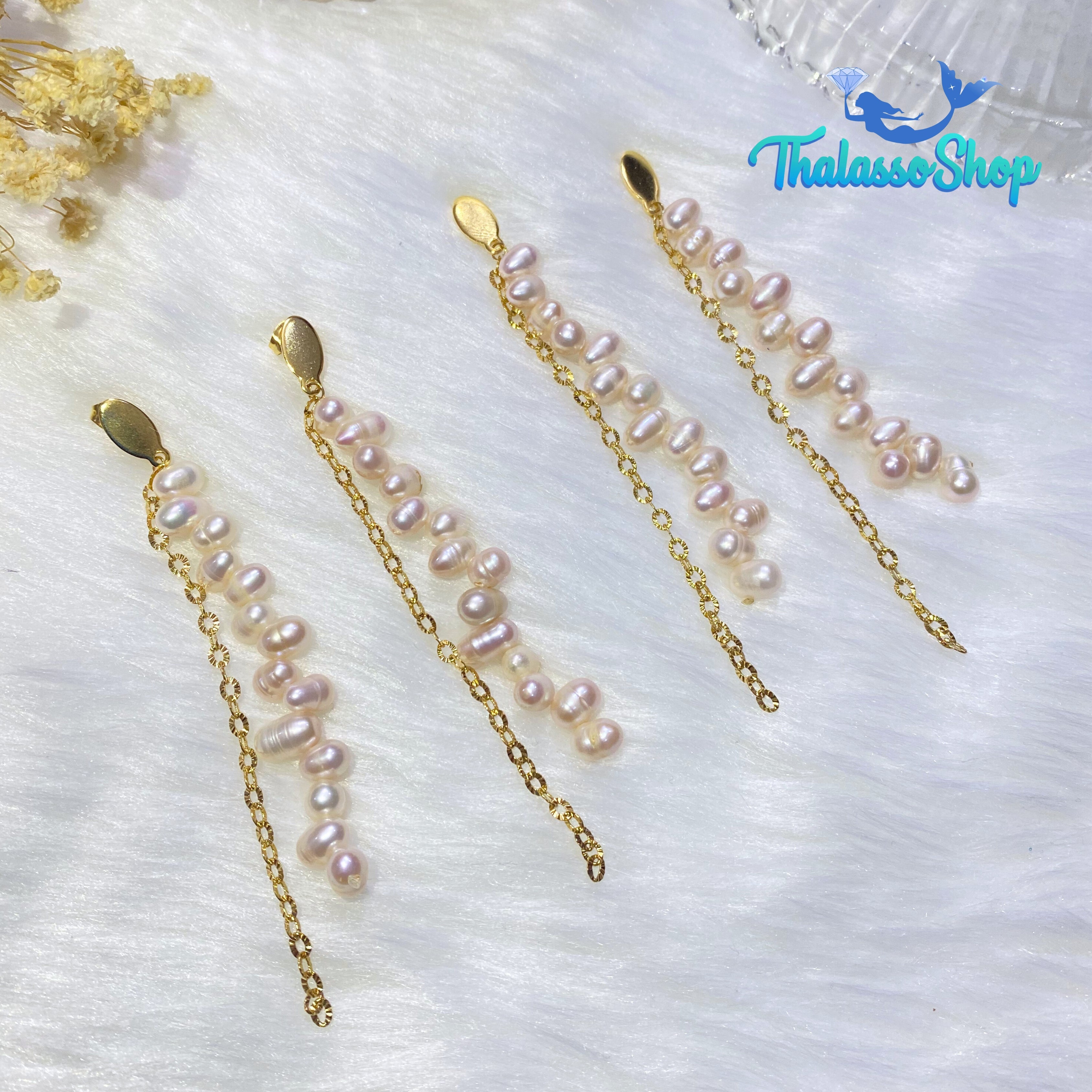 STEFANIA Pearl Earrings