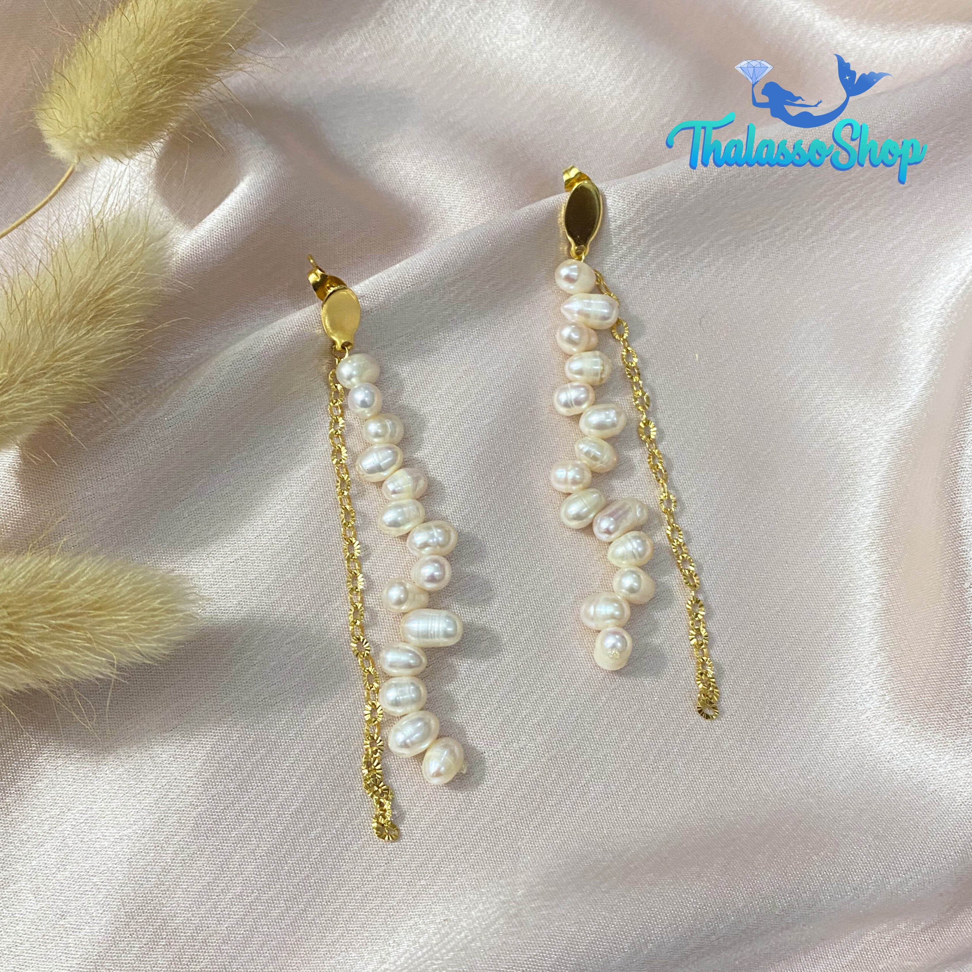 STEFANIA Pearl Earrings